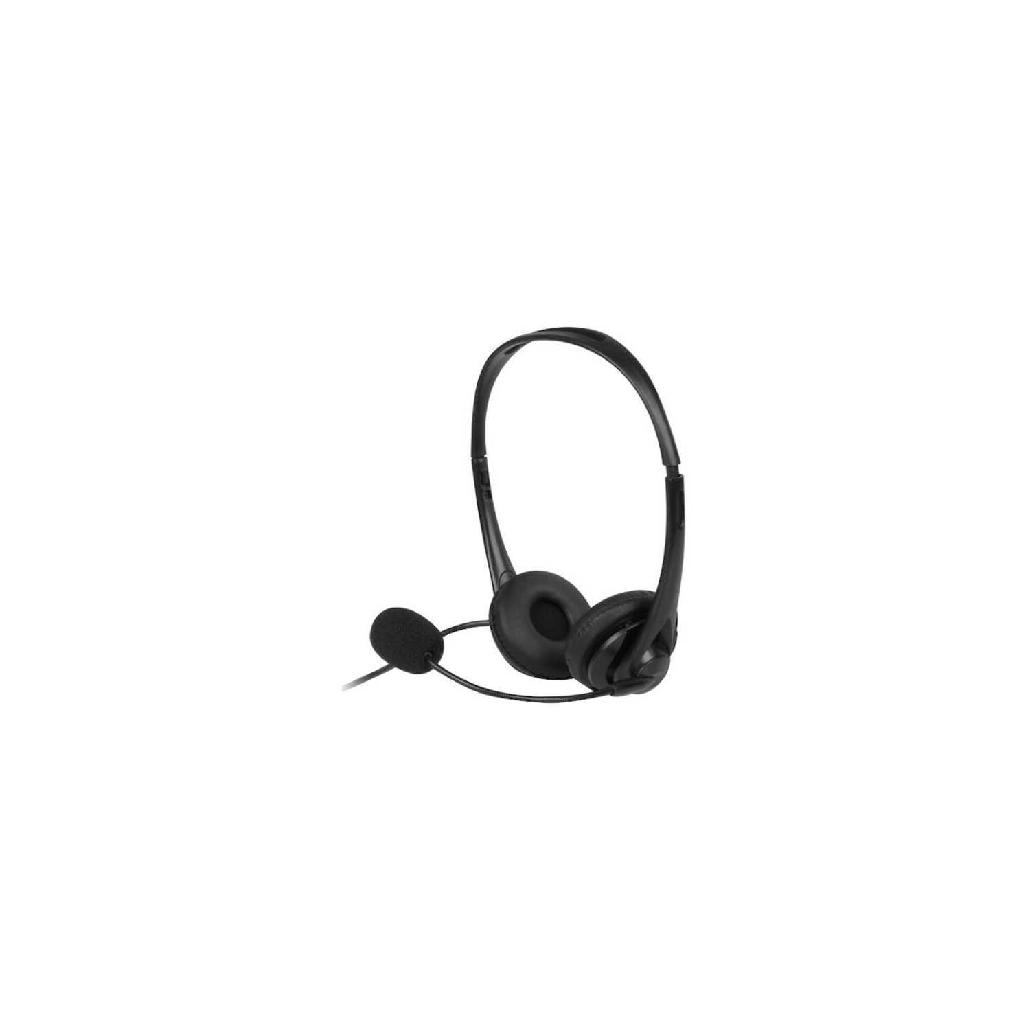 Aluratek Wired USB Stereo Headset with Noise Reducing Boom Mic and In-Line Controls