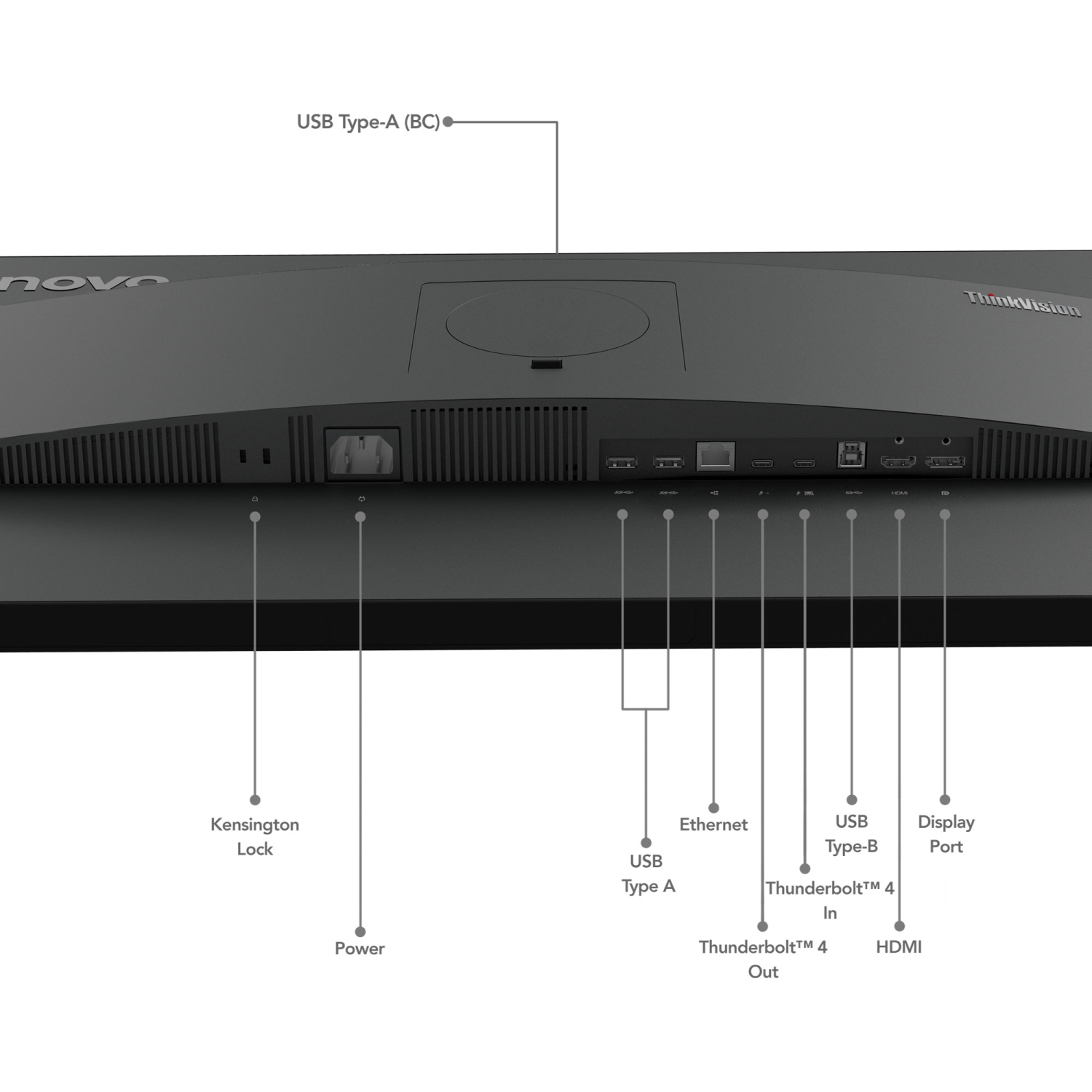 Lenovo 31.5" UHD 60Hz IPS LED Monitor - Raven Black