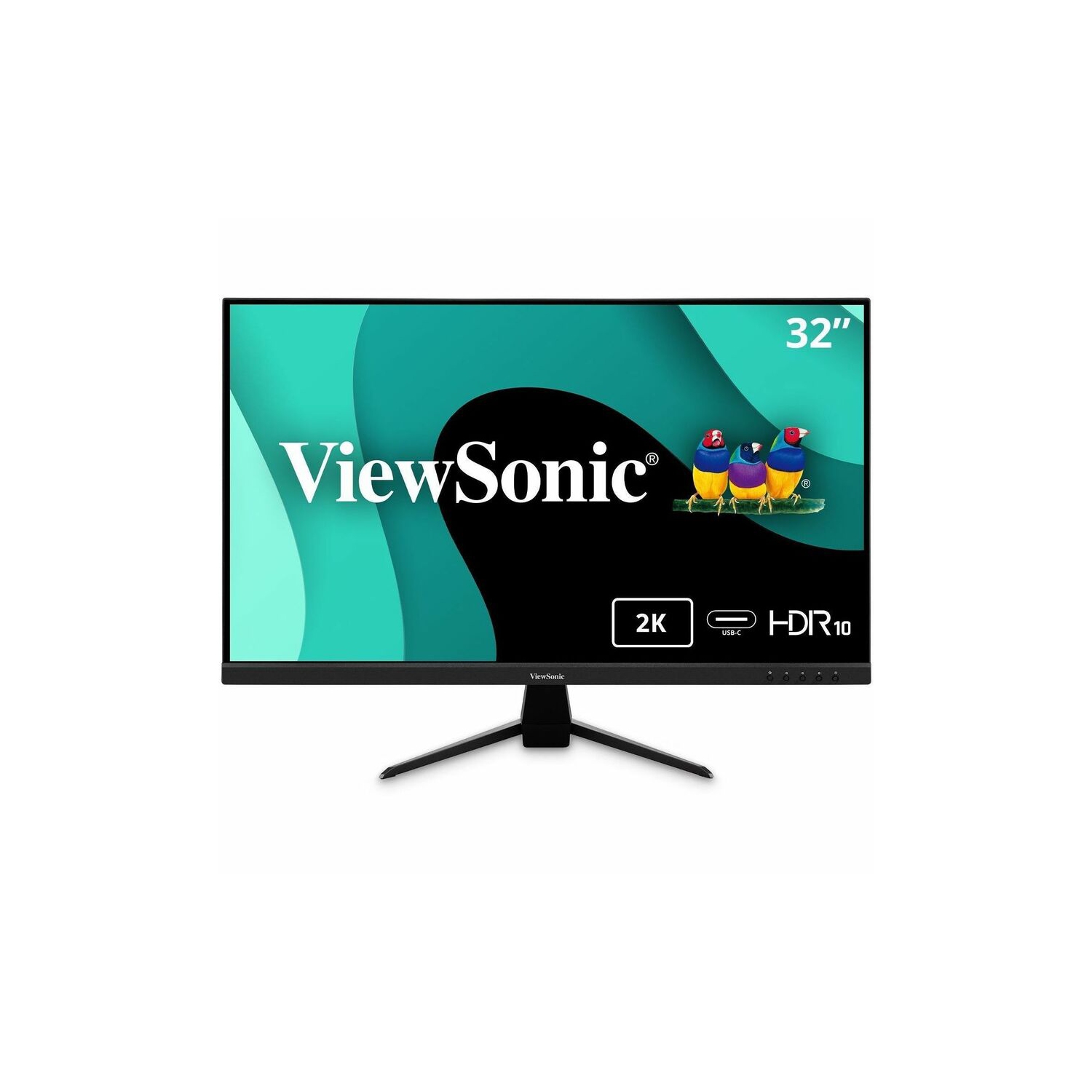 ViewSonic 32" 1440p IPS Monitor with 65W USB C, HDMI, DP, and HDR10 VX3267U2K