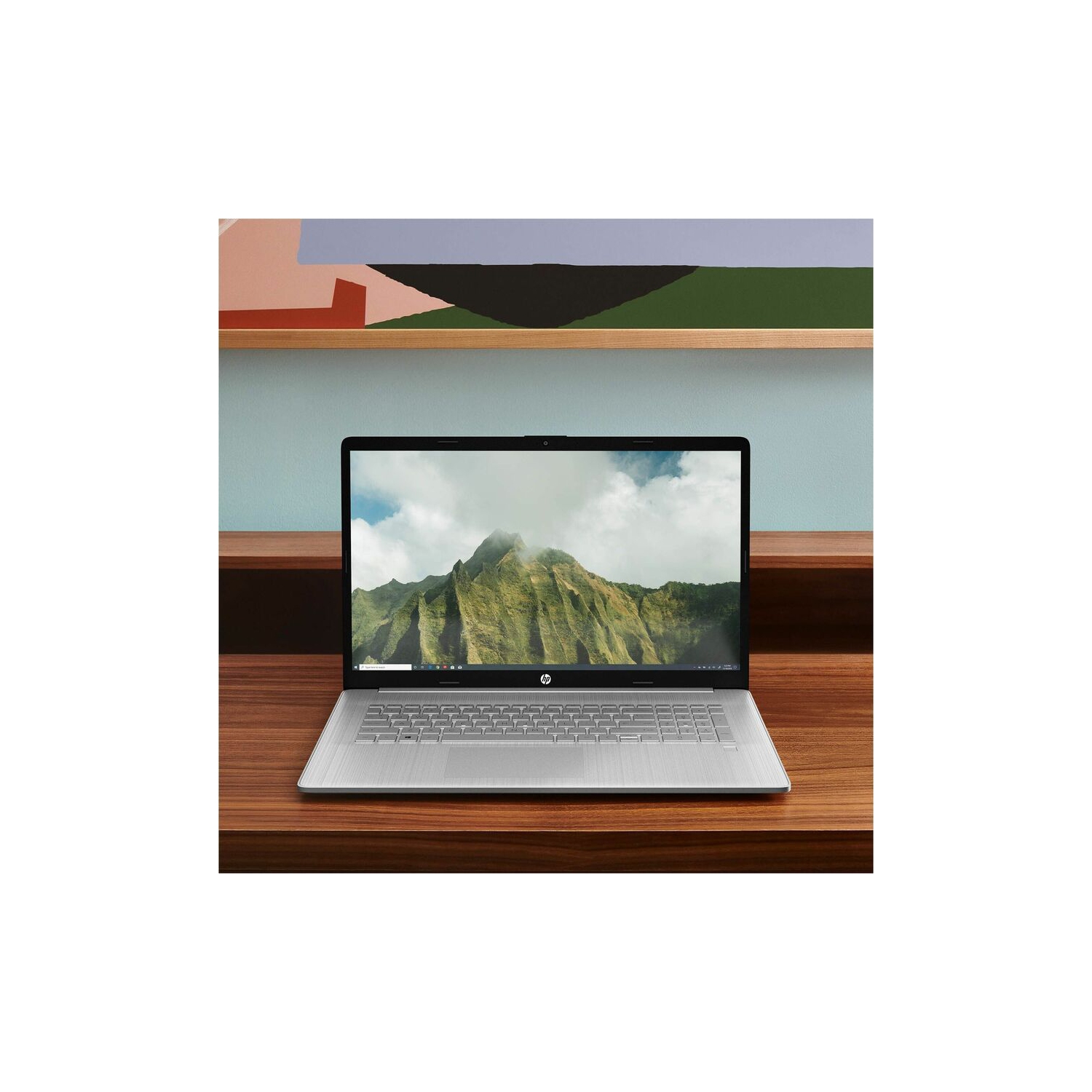 HP 17-cn3000ca 17.3" Laptop, Intel N200, 8GB RAM, 512GB SSD, Windows 11 Home, Full HD, Natural Silver