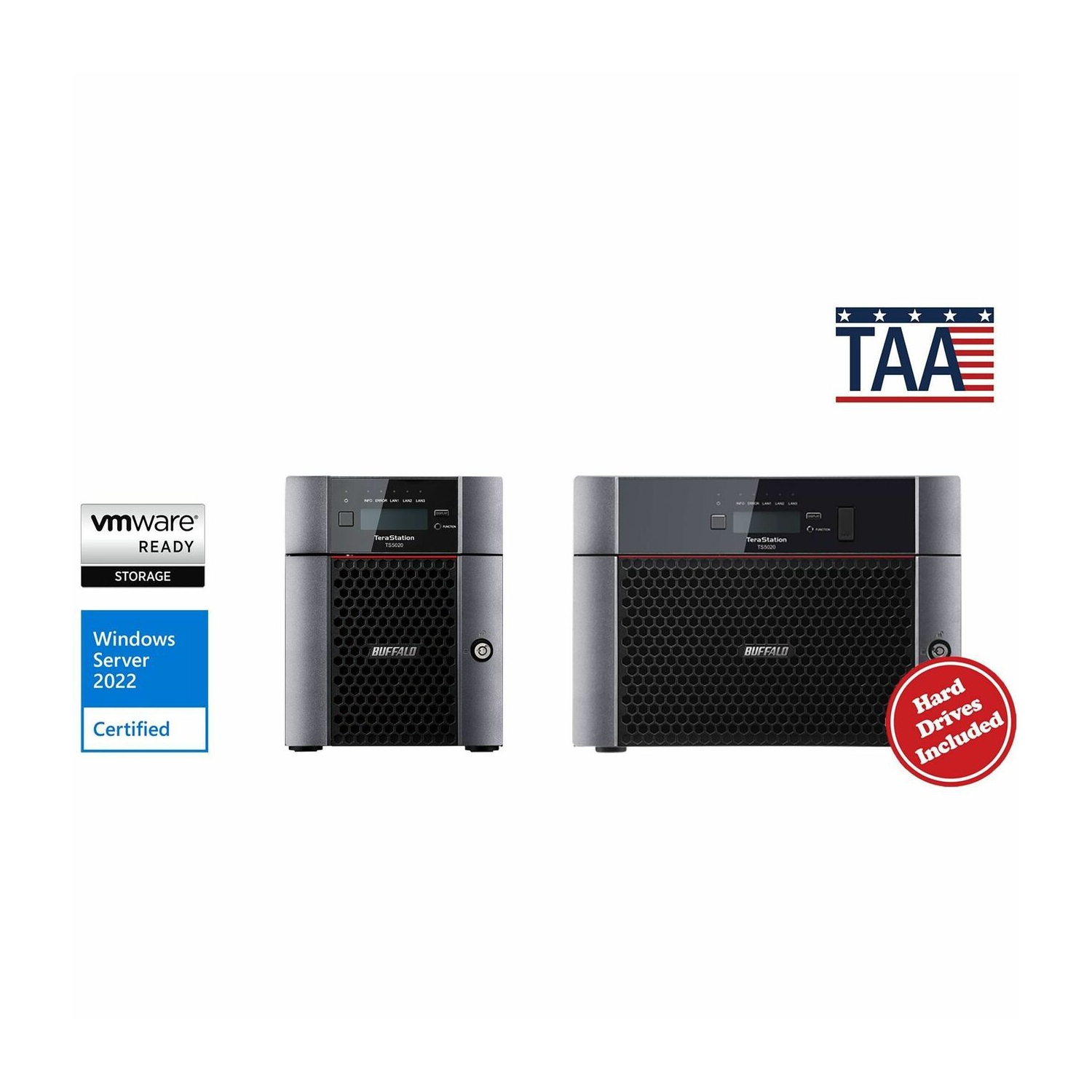 Buffalo TeraStation 5420DN 4-Bay 32TB Desktop NAS Server - (TS5420DN3204)