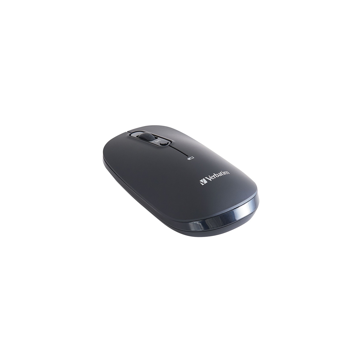 Verbatim Multi-Device Wireless Rechargeable Optical Mouse - Black