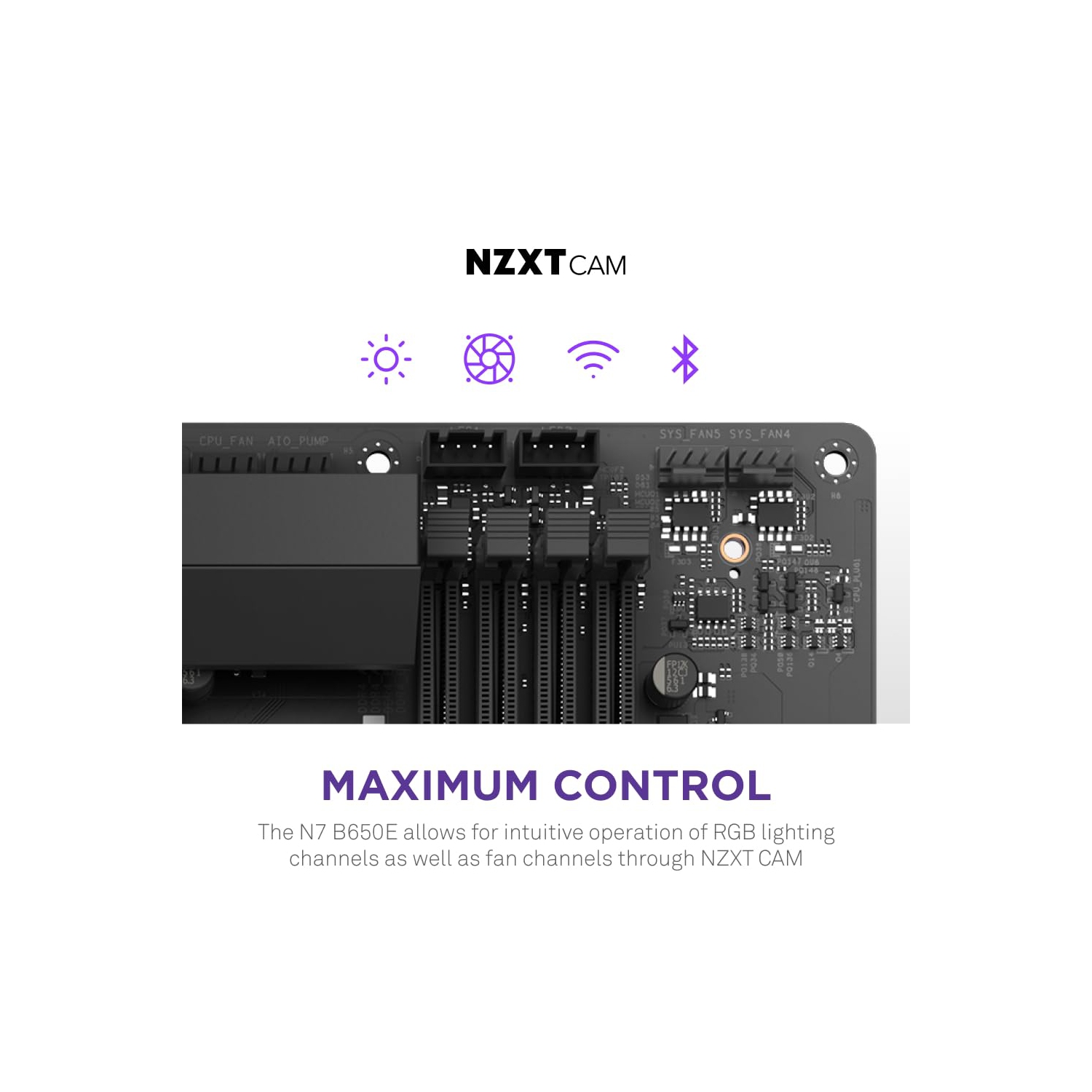 NZXT N7-B65XT-W1 Desktop Motherboard N7-B65XT-W1