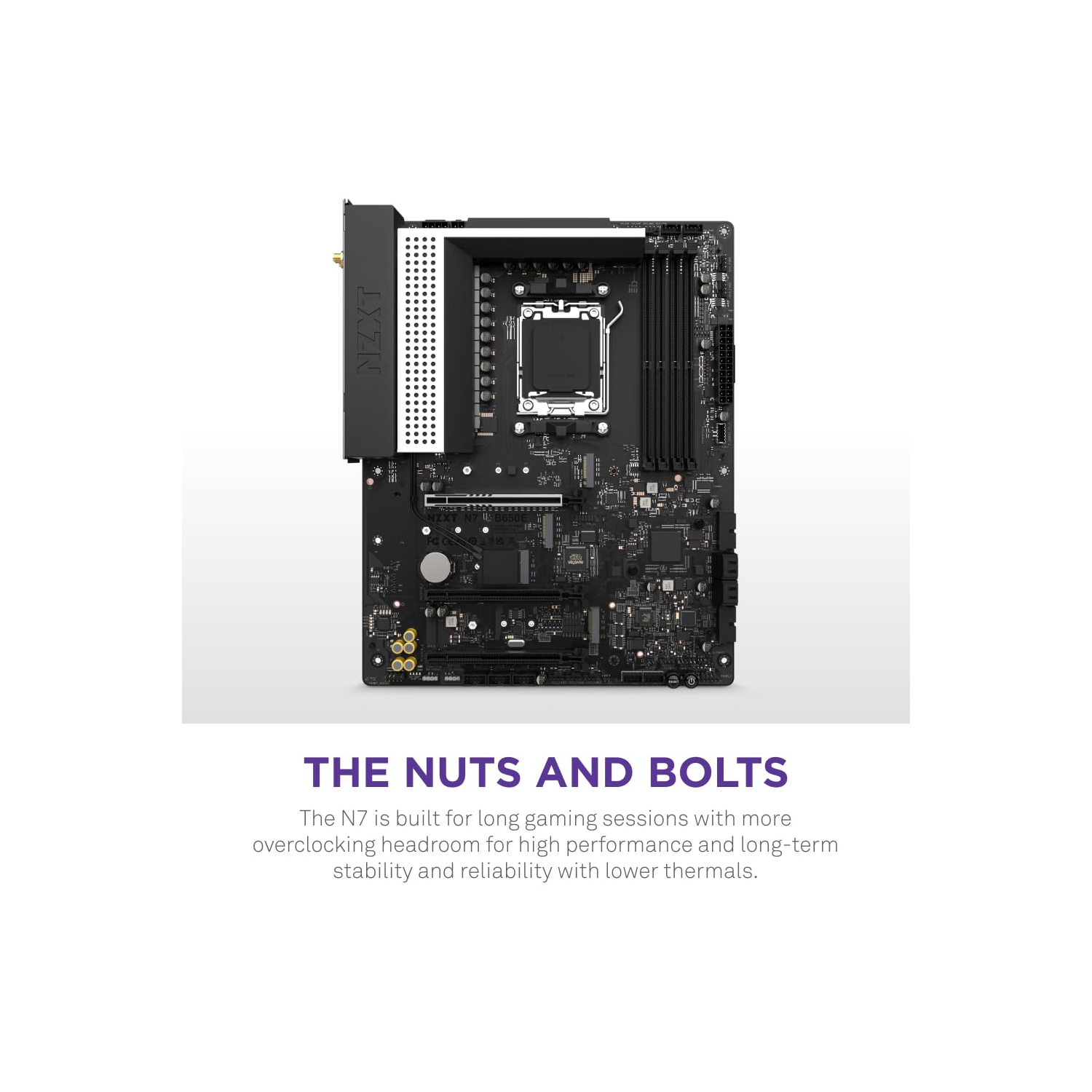 NZXT N7-B65XT-W1 Desktop Motherboard N7-B65XT-W1