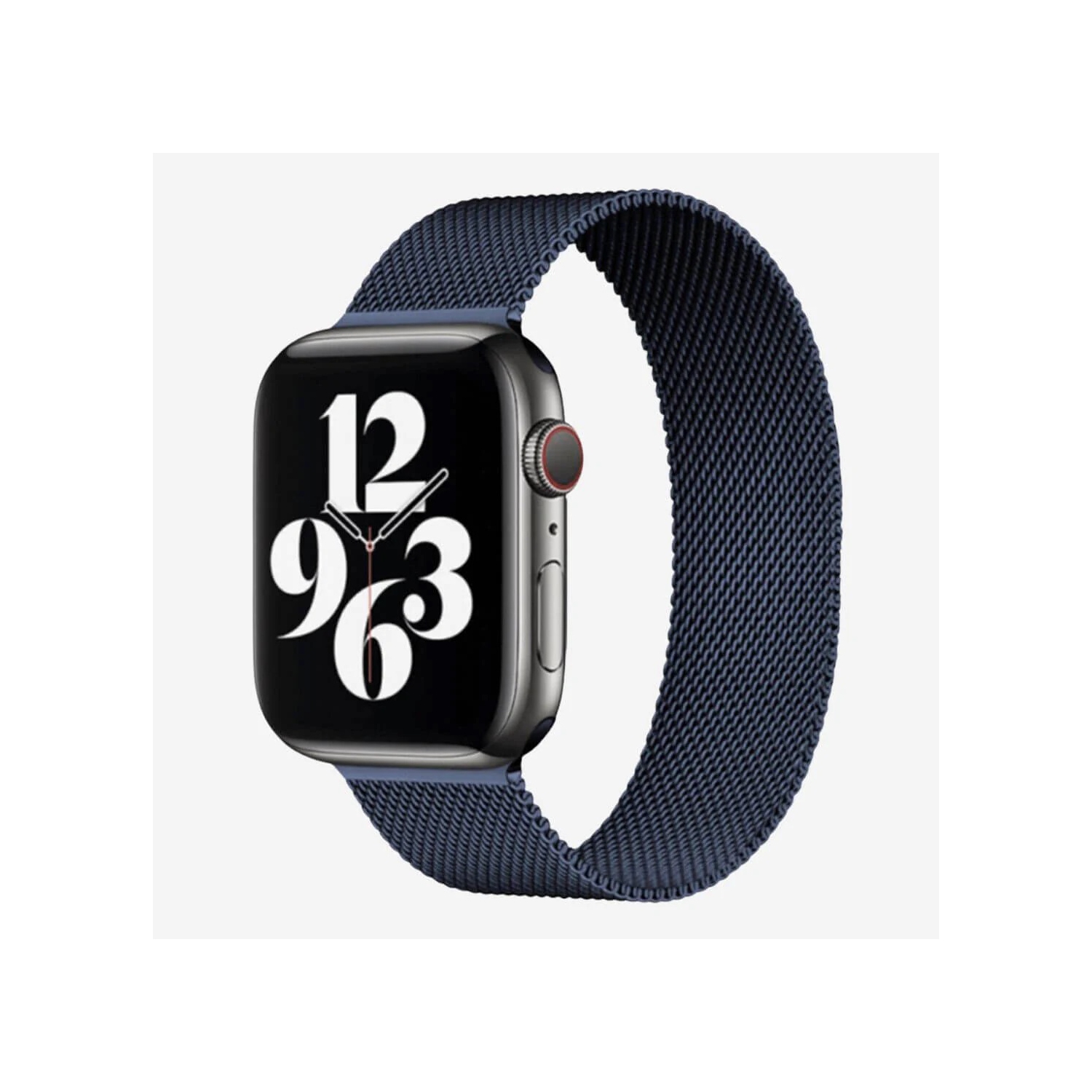 XCRS Metal Mesh Stainless Steel Band Compatible with Apple Watch Band 38mm 40mm 41mm Wrist Band Compatible for iWatch Series 9/8/7/6/SE/SE2/5/4/3/2