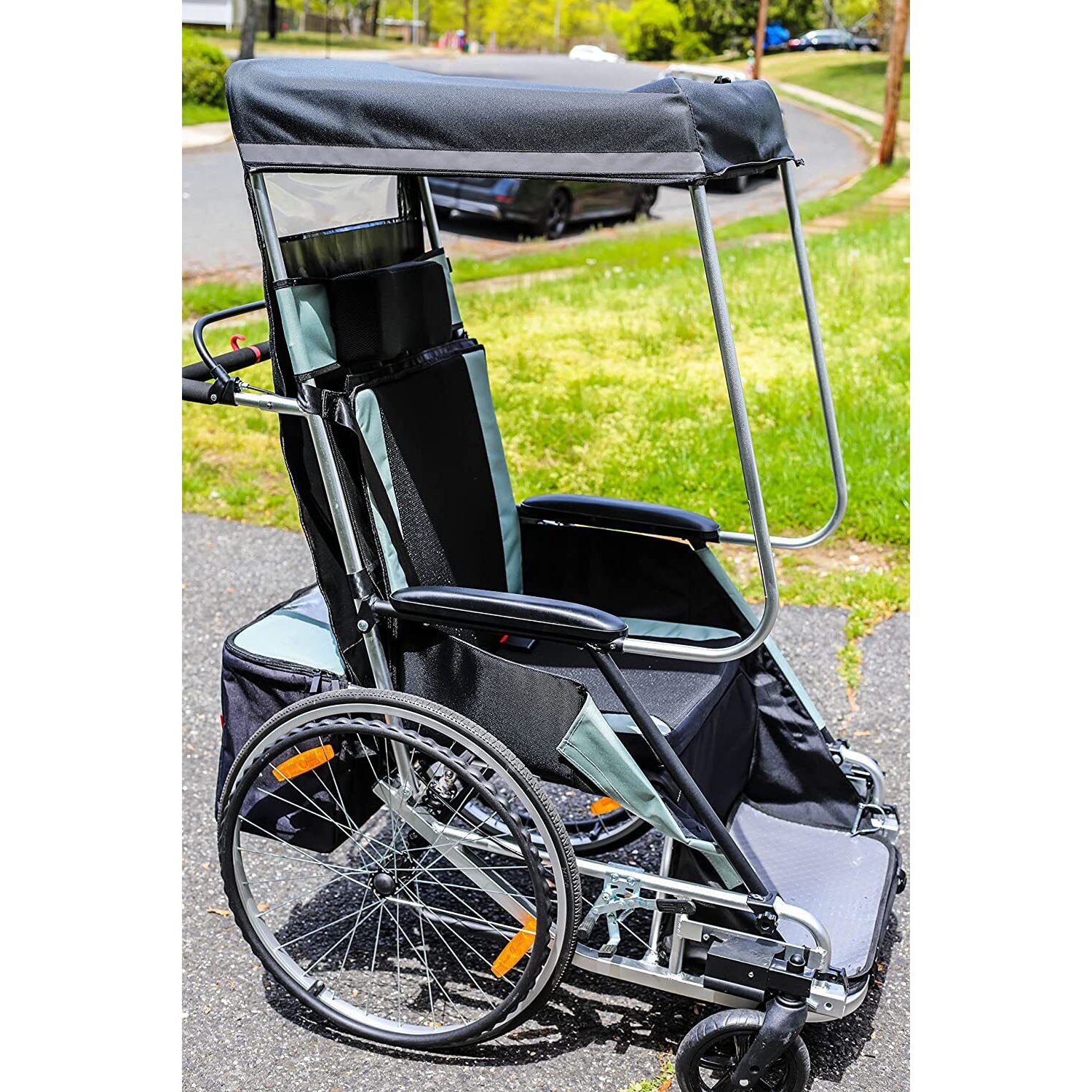 PediCruiser - Adult Bike Trailer + Adult Stroller Wheelchair