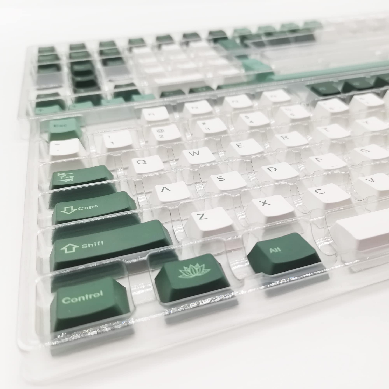 GTSP Custom Gaming keycap Set 144-Key Cherry Mx Keycaps 60 Percent Sub-Dye for Gateron Kailh Switch