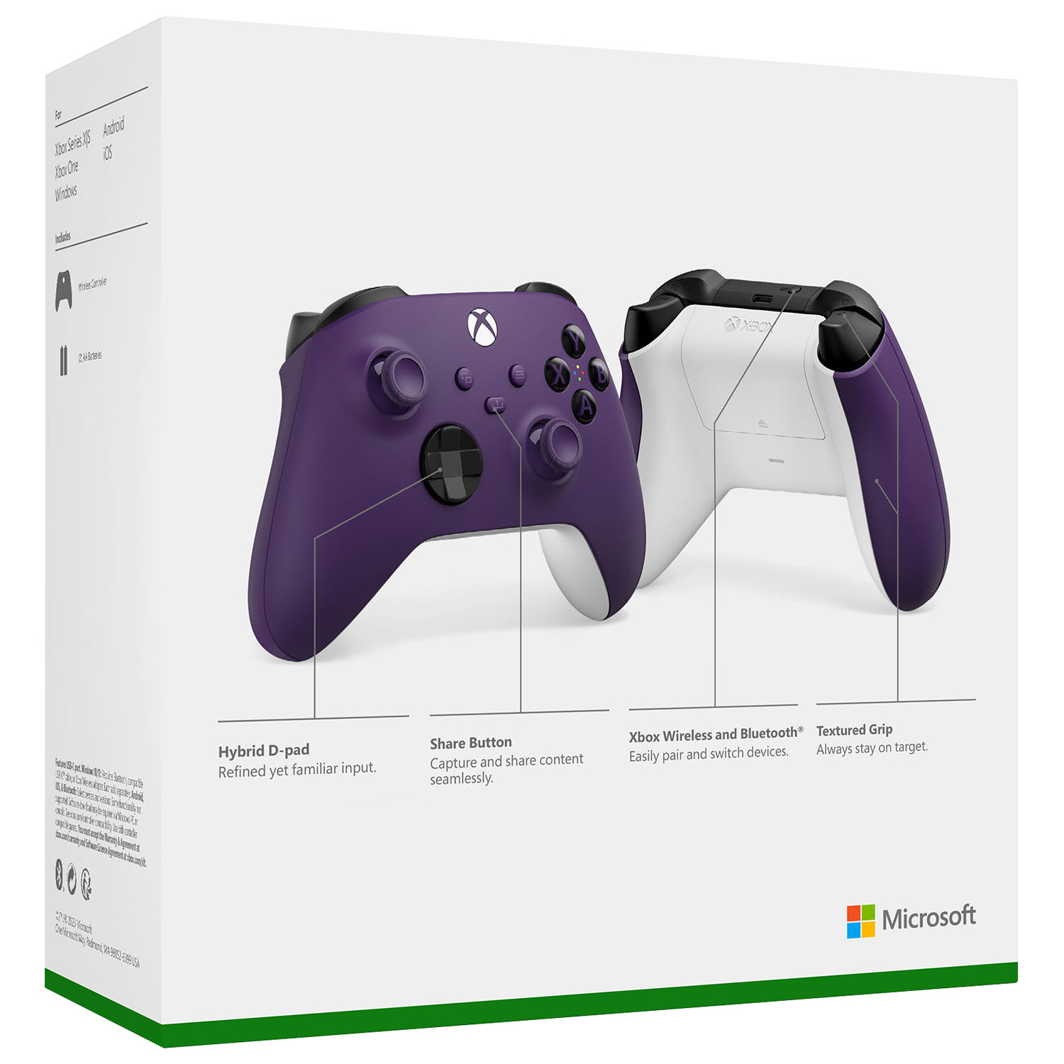 Xbox one deals controller purple shadow