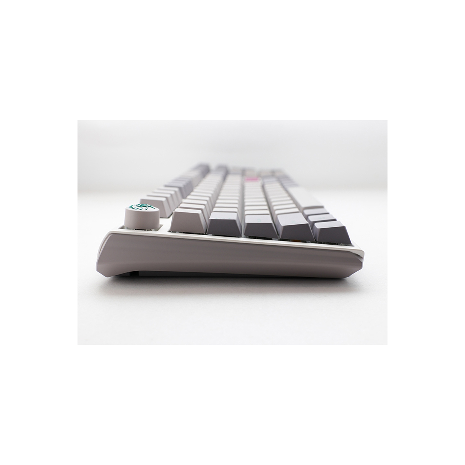 Ducky ONE 3 Mist RGB Hot-Swappable Mechanical Gaming Keyboard Cherry MX Silver Switch TKL Layout