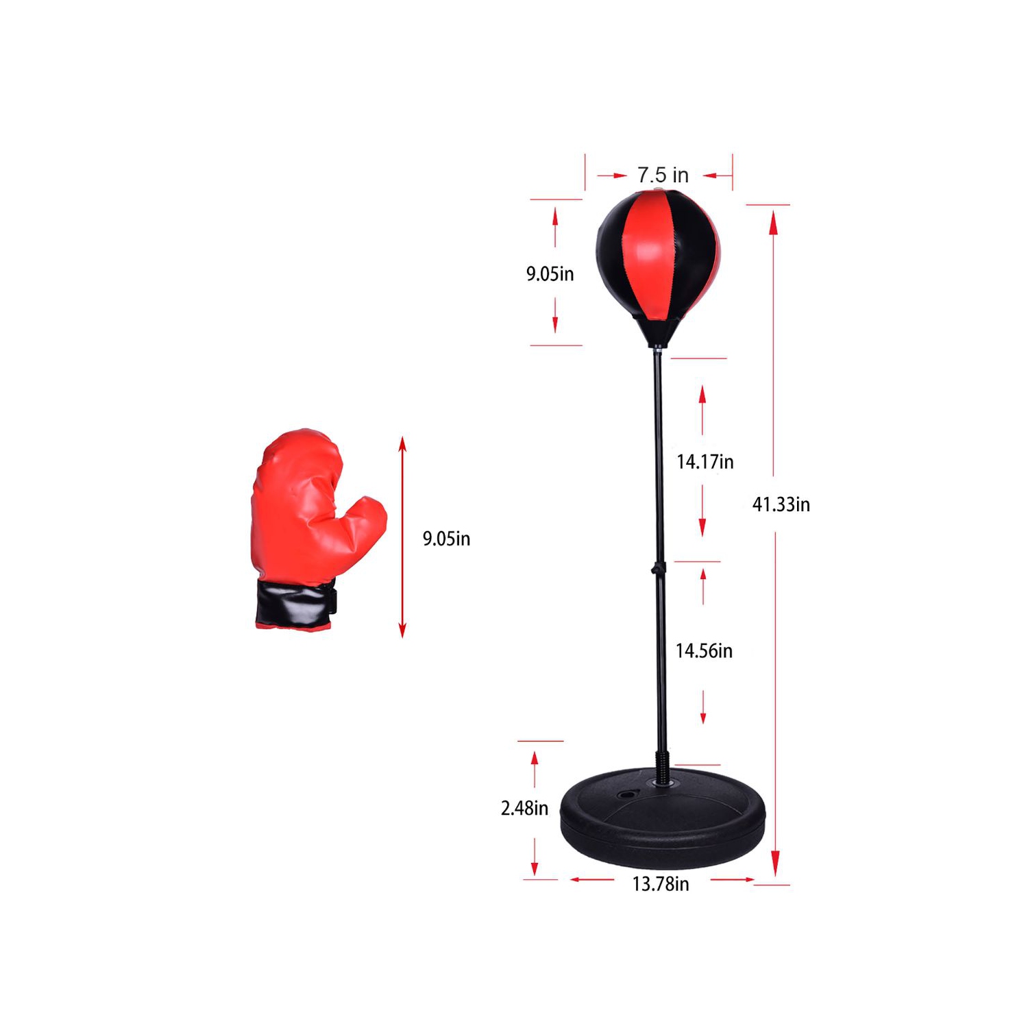Kids Punching Bag and Glove Set - Fun and Safe Way to Channel Their Energy!