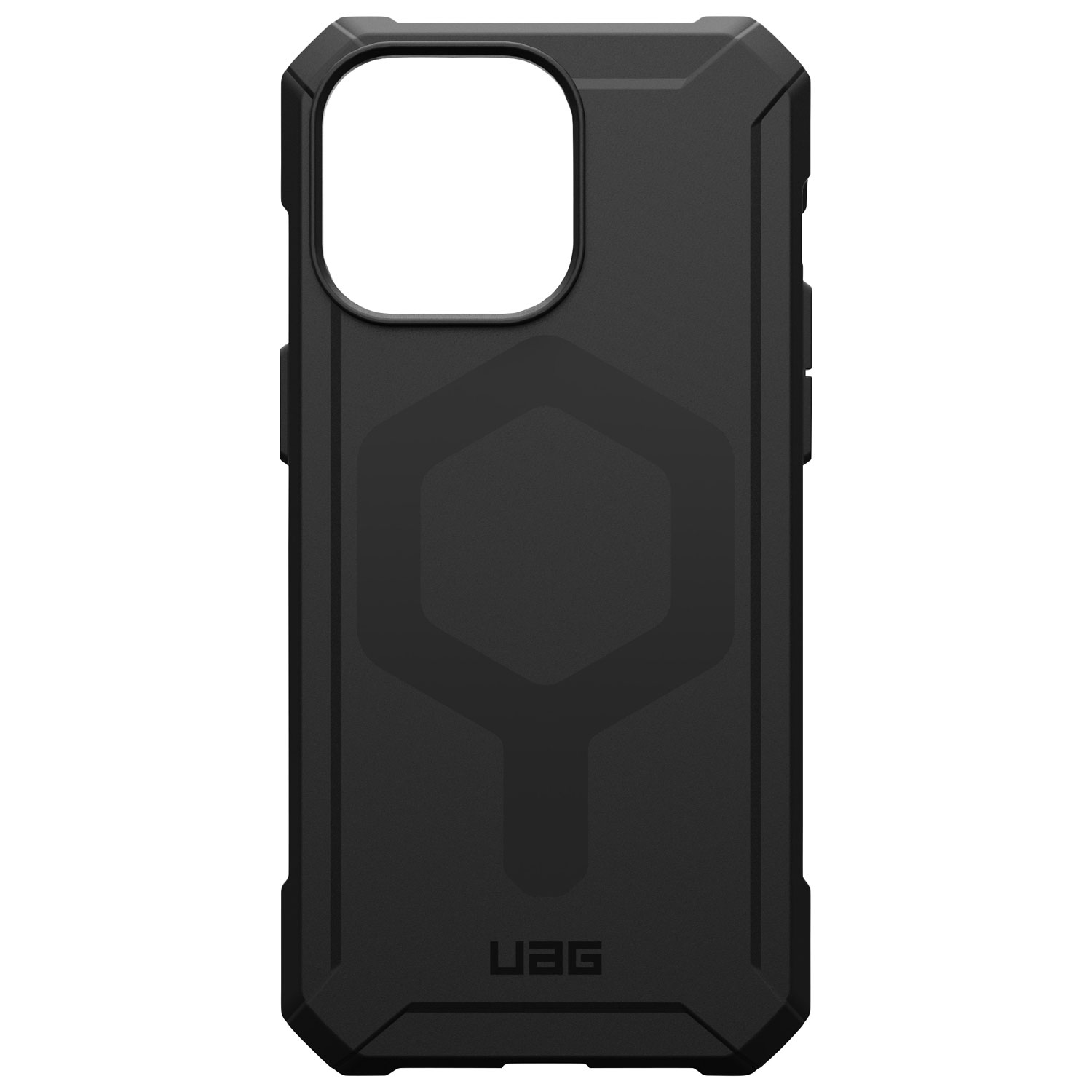 UAG Essential Armor Fitted Soft Shell Case with MagSafe for iPhone 15 Pro Max - Black