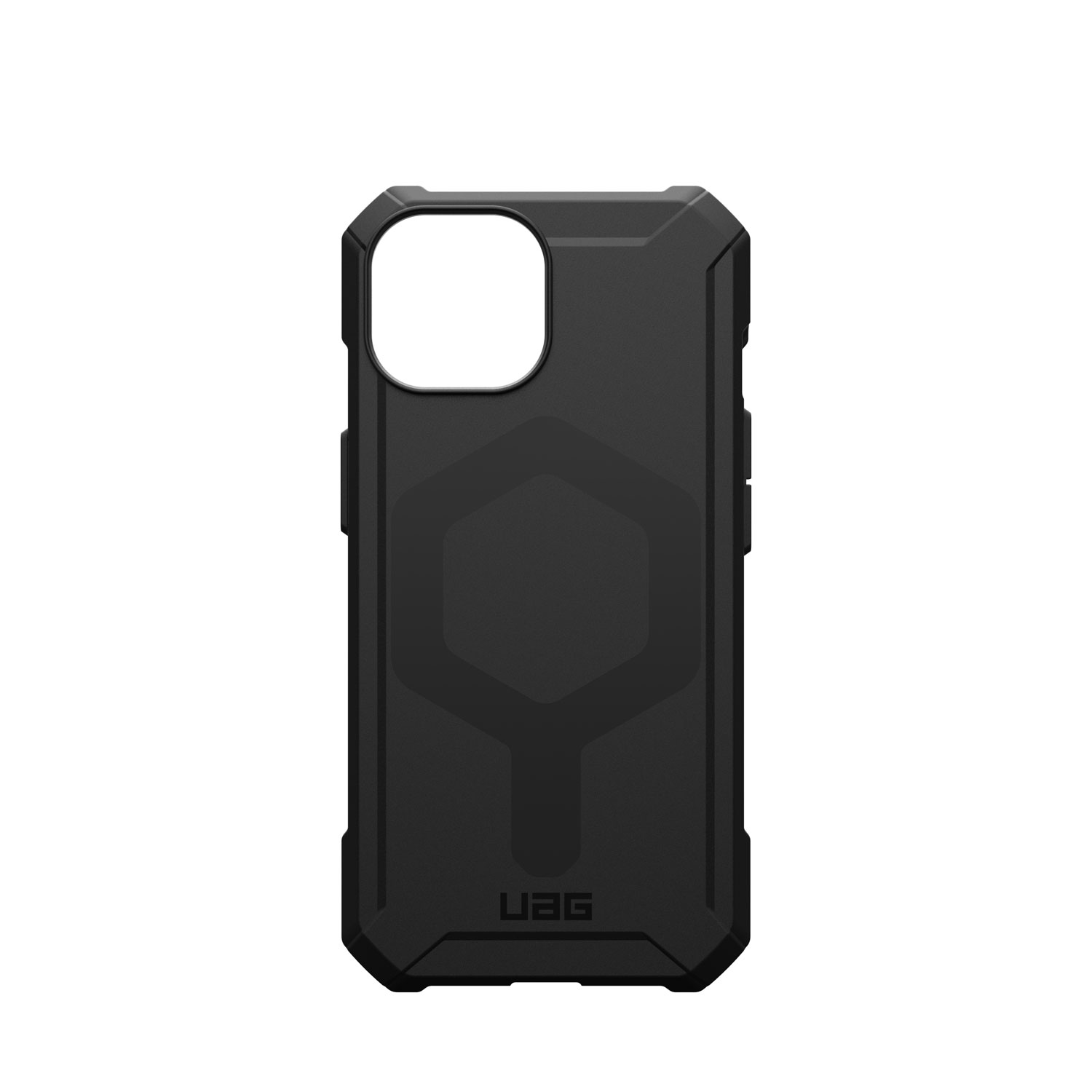 UAG Essential Armor Fitted Soft Shell Case with MagSafe for iPhone 15/14/13 - Black