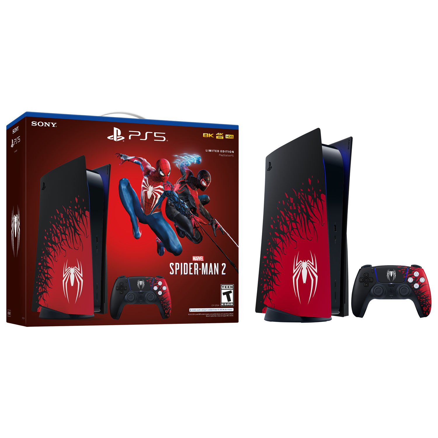 PlayStation 5 Console - Marvel’s Spider-Man 2 Limited Edition Bundle