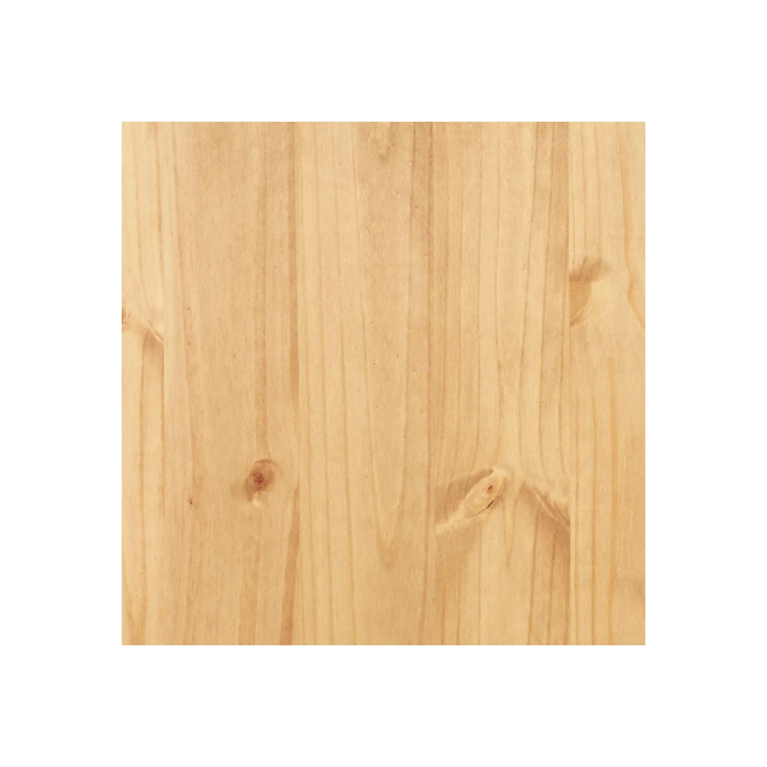 vidaXL TV Stand/ TV Table with Ample Storage, Mexican Pine Corona Range, 31.5x16.9x30.7 Inches Brown