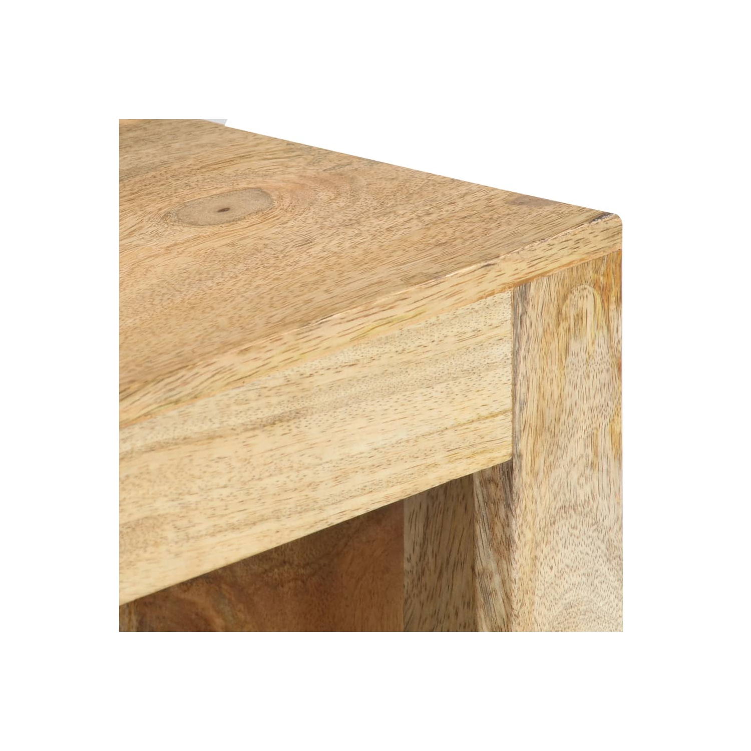 Meuble d'angle pour téléviseur de vidaXL, bois de manguier massif de 90 x 45 x 45&nbsp;cm