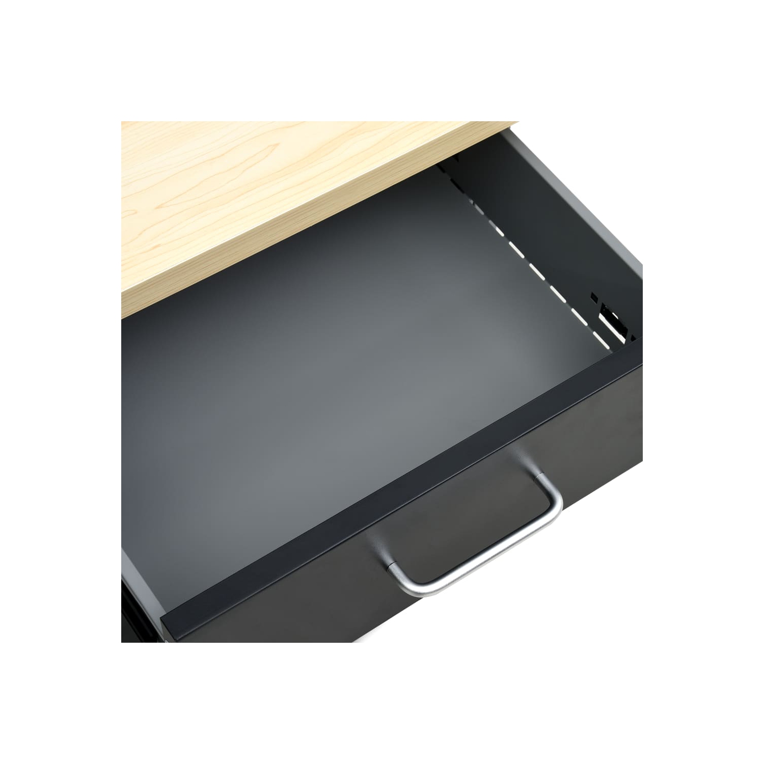 vidaXL Workbench Black 160x60x85 cm Steel