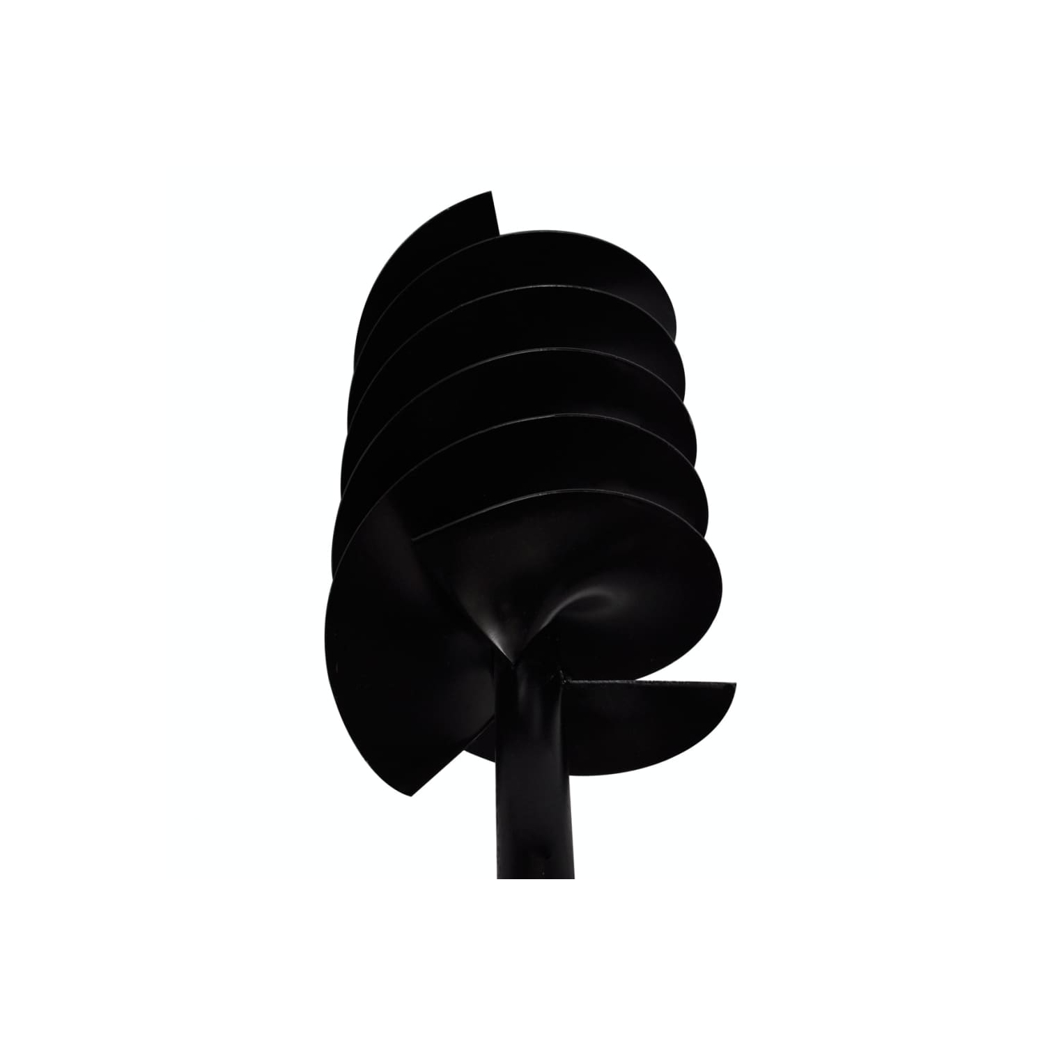 vidaXL Extendable Ground Drill with Handle, Three Spiral Auger Bit, Robust Steel Ø5.91"