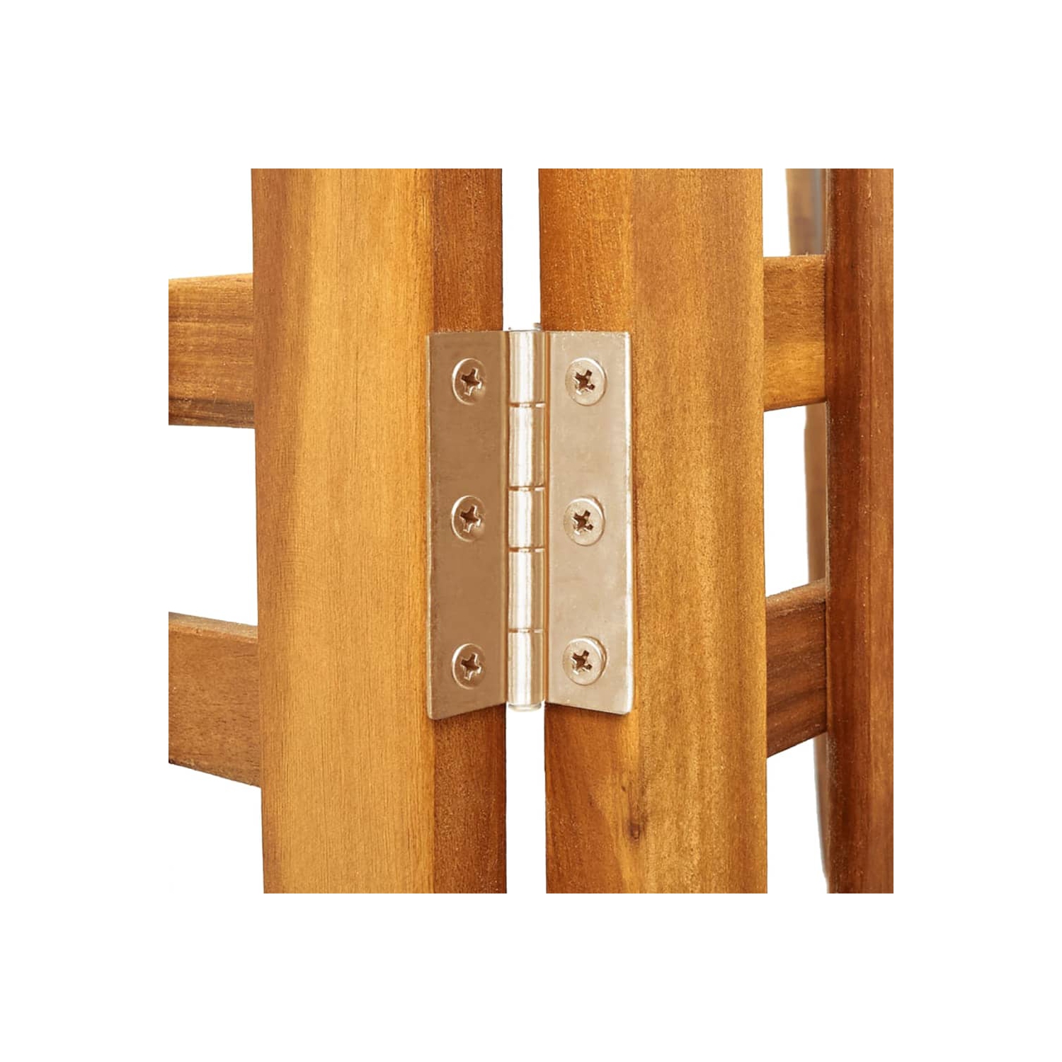 VidaXL – séparateur de pièce à 4 panneaux en bois d’acacia massif de 16 x 2 x 115&nbsp;cm