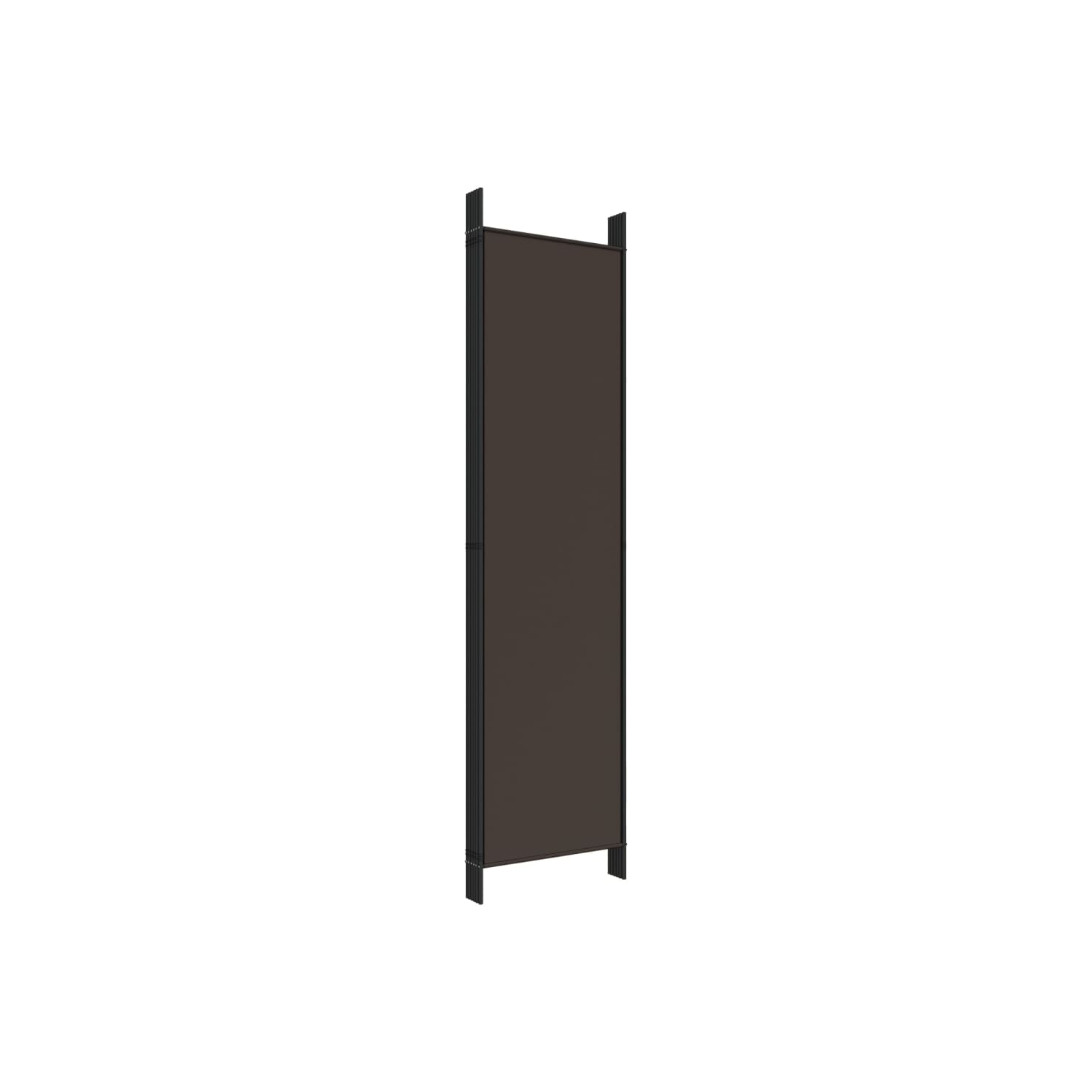 vidaXL 6-Panel Room Divider Brown 300x200 cm Fabric