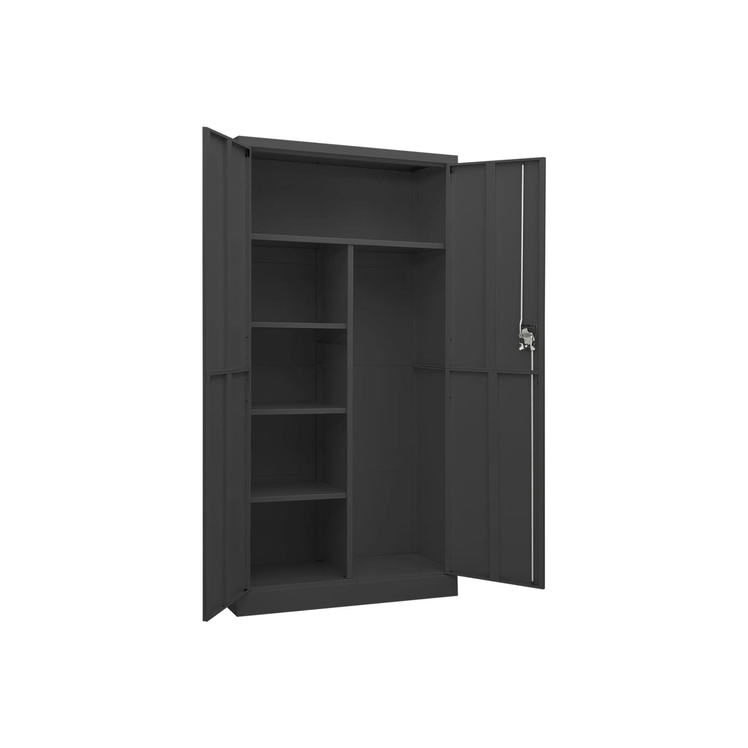 vidaXL Locker Cabinet Anthracite 90x40x180 cm Steel
