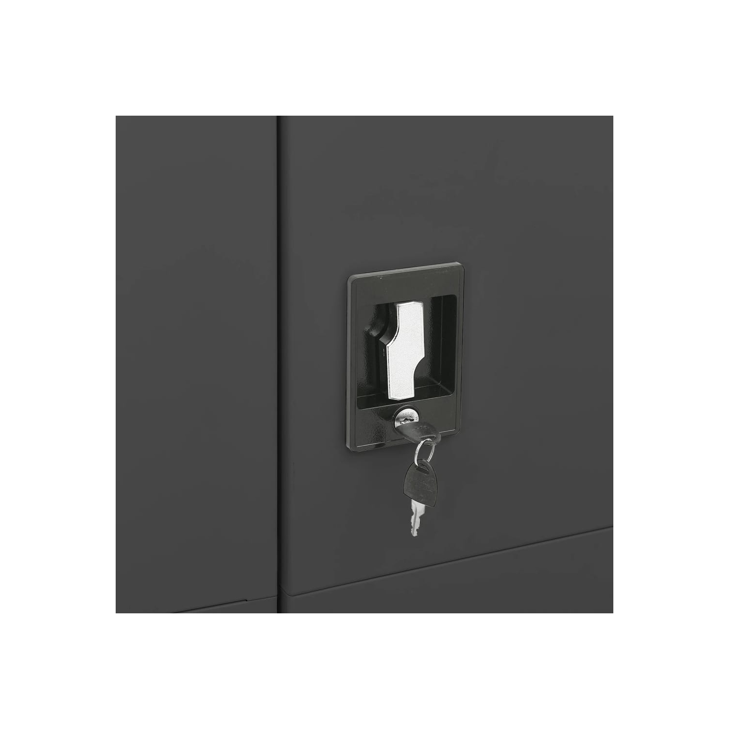 vidaXL Locker Cabinet Anthracite 90x40x180 cm Steel