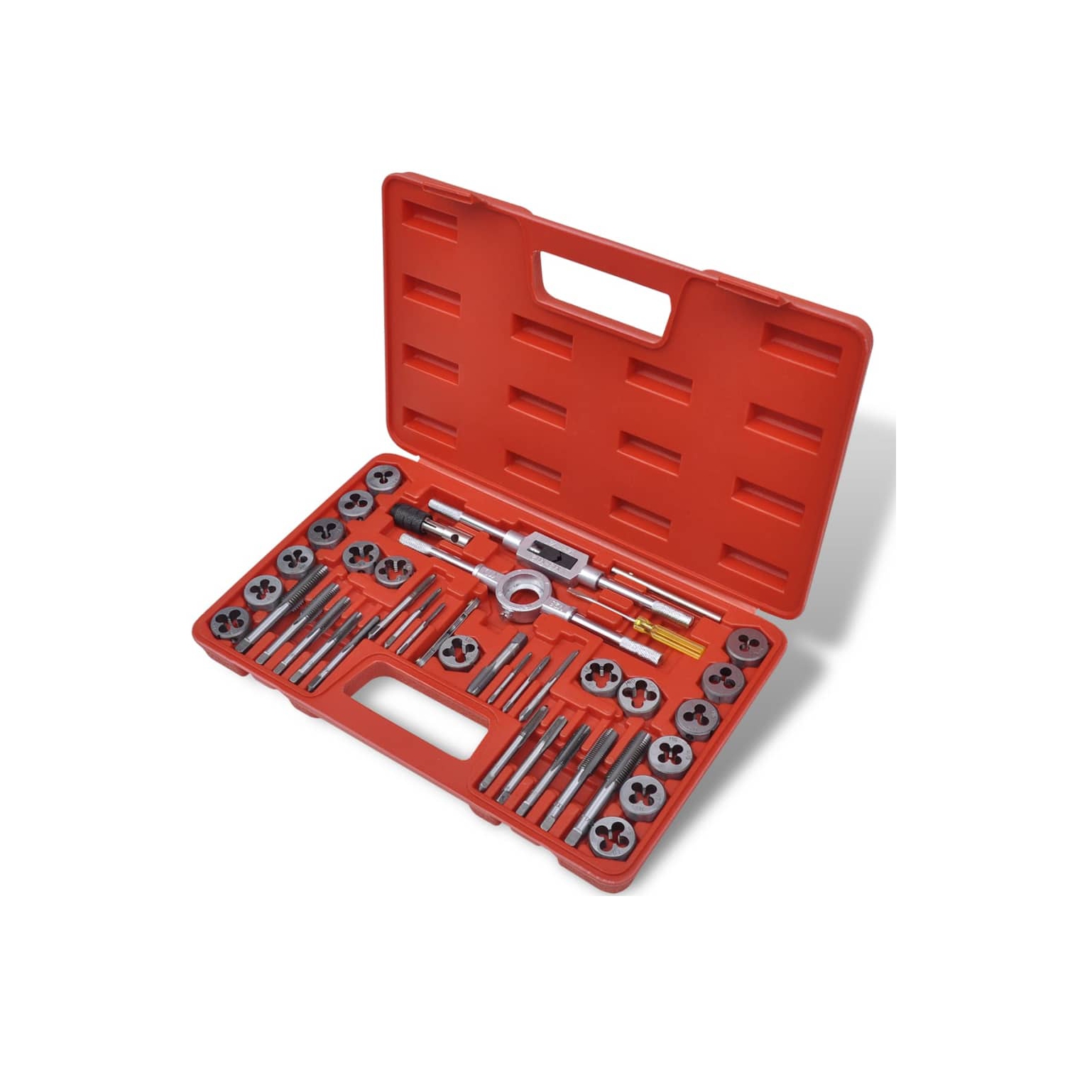vidaXL 40 pcs Tap and Die Set