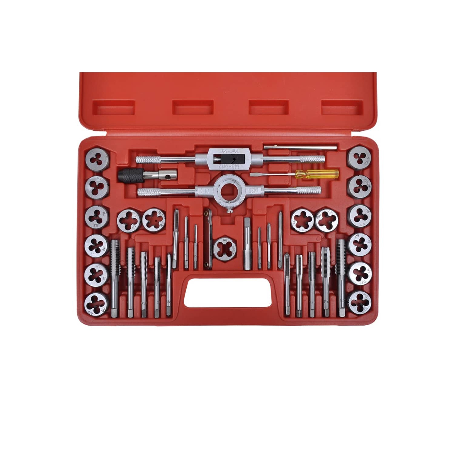 vidaXL 40 pcs Tap and Die Set