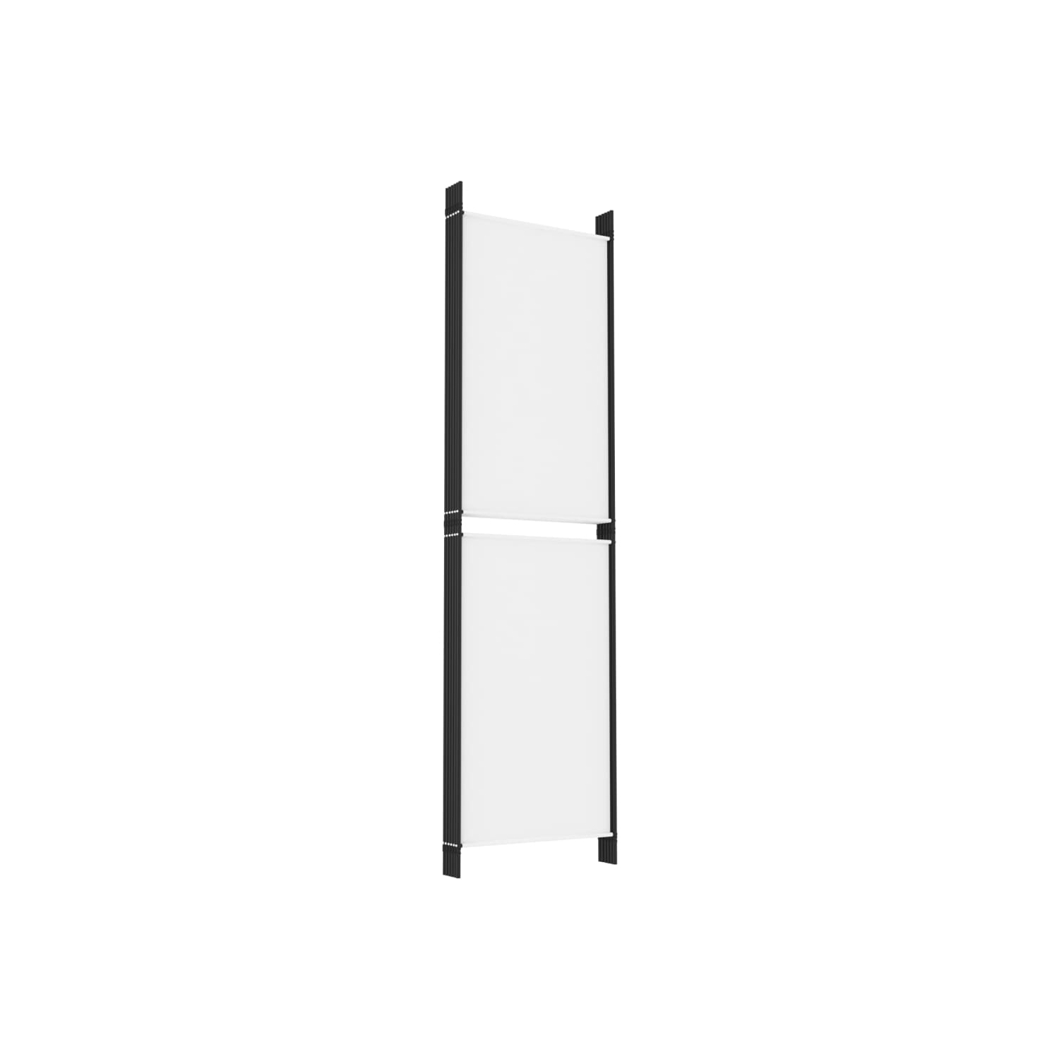 vidaXL 6-Panel Room Divider White 300x180 cm Fabric
