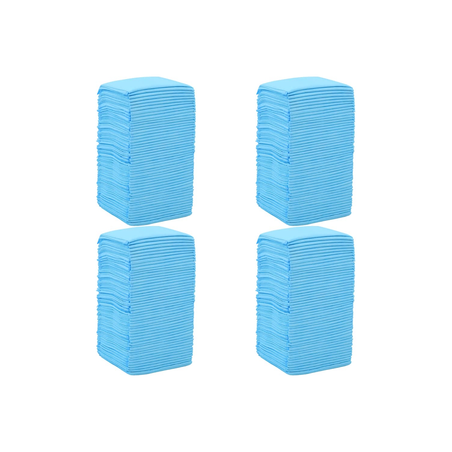 vidaXL Pet Training Pads 200 pcs 60x60 cm Non Woven Fabric