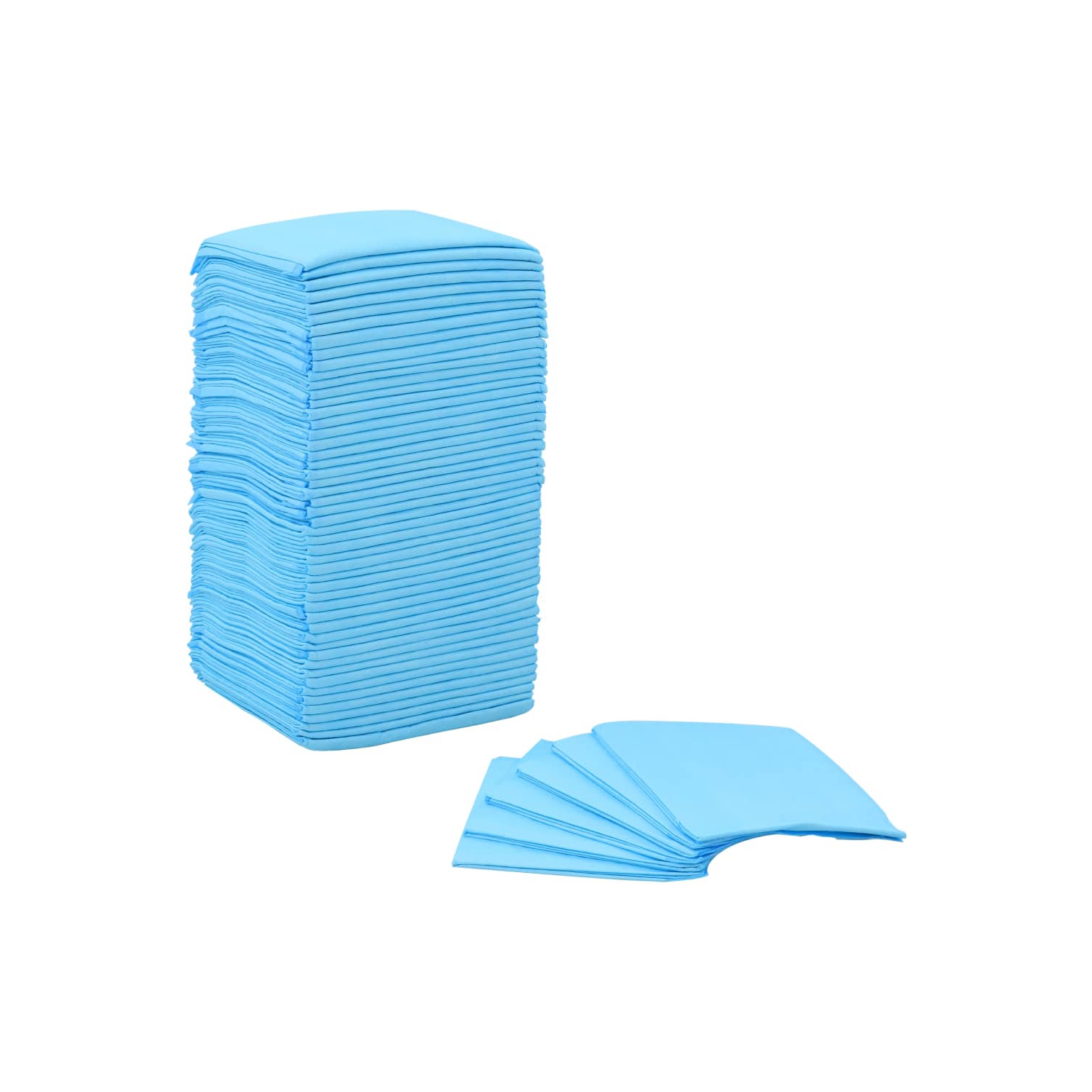 vidaXL Pet Training Pads 200 pcs 60x60 cm Non Woven Fabric