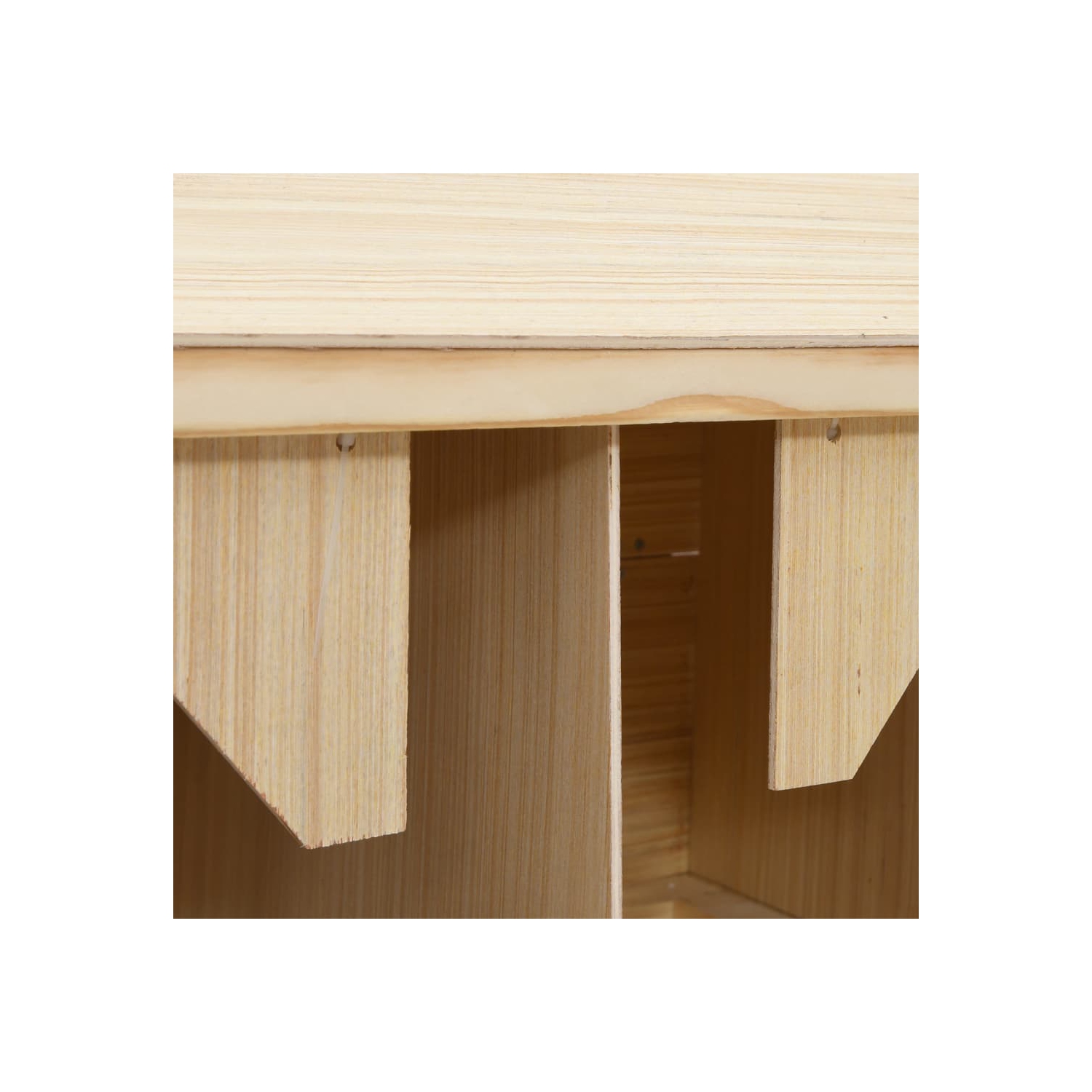 vidaXL Chicken Laying Nest 4 Compartments 106x40x59 cm Solid Pine Wood