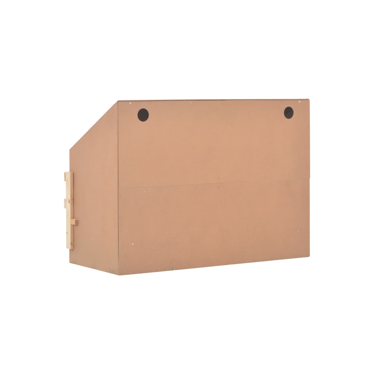 vidaXL Chicken Laying Nest 3 Compartments 93x40x65 cm Solid Pine Wood