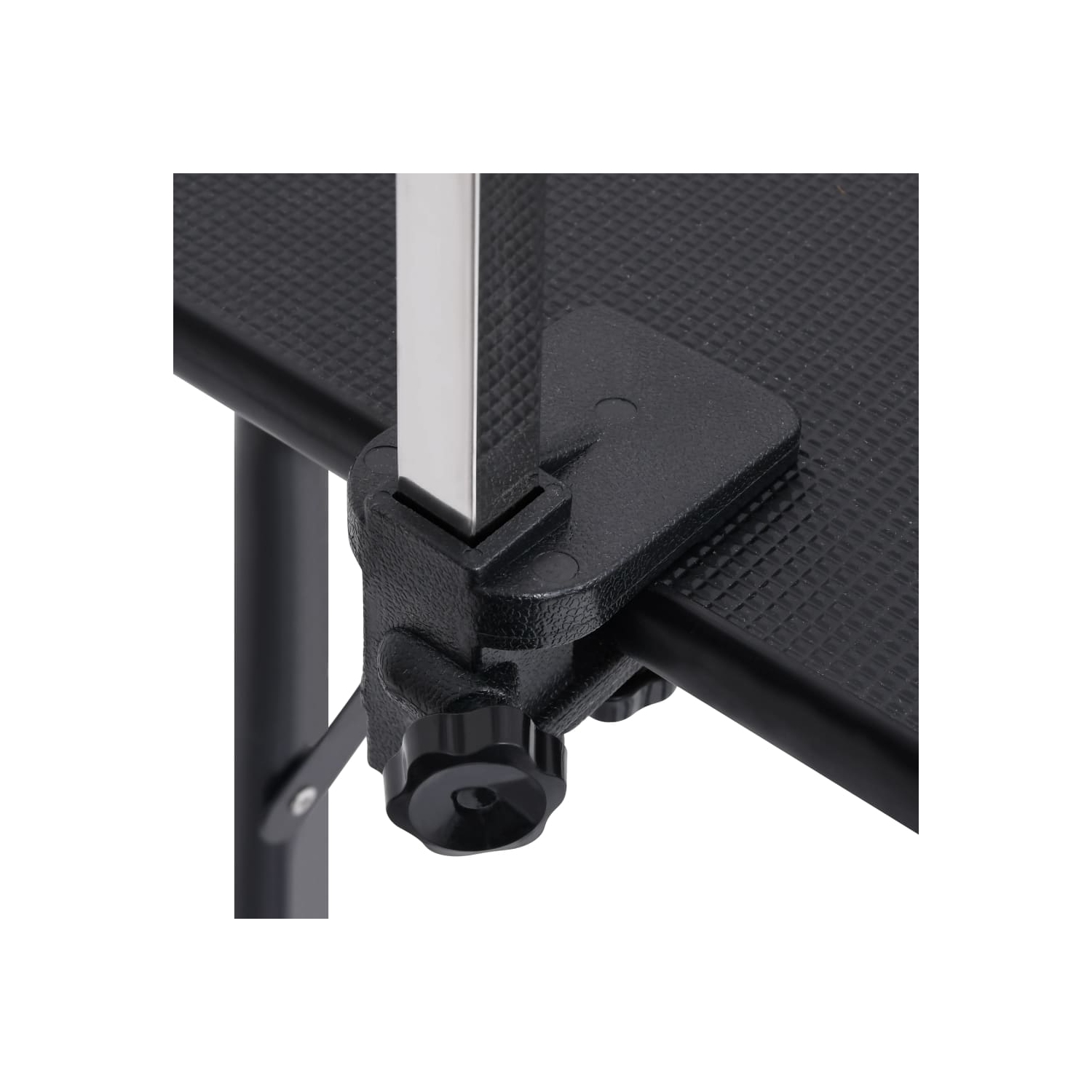 vidaXL Adjustable Dog Grooming Table with 1 Loop and Basket