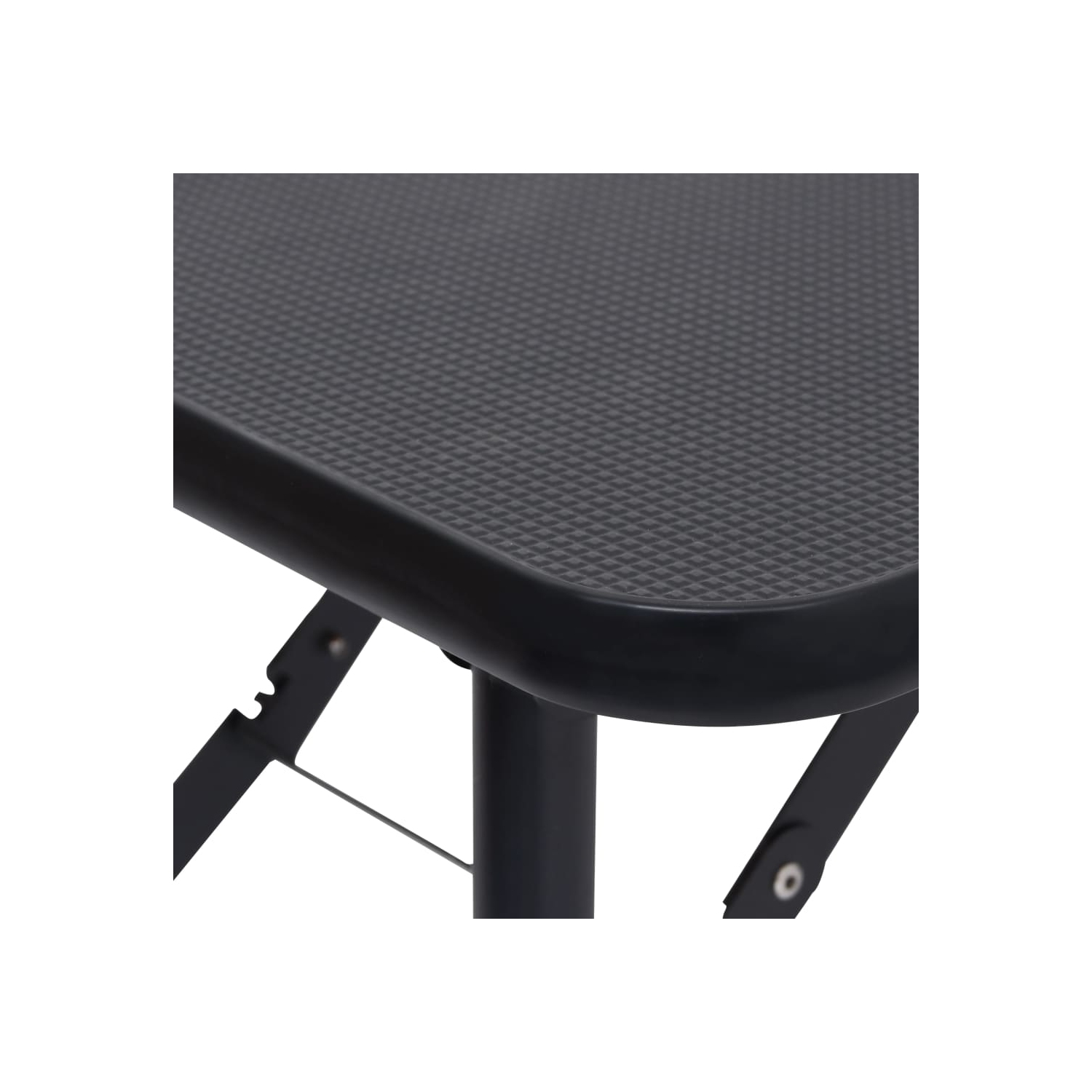 vidaXL Adjustable Dog Grooming Table with 1 Loop and Basket