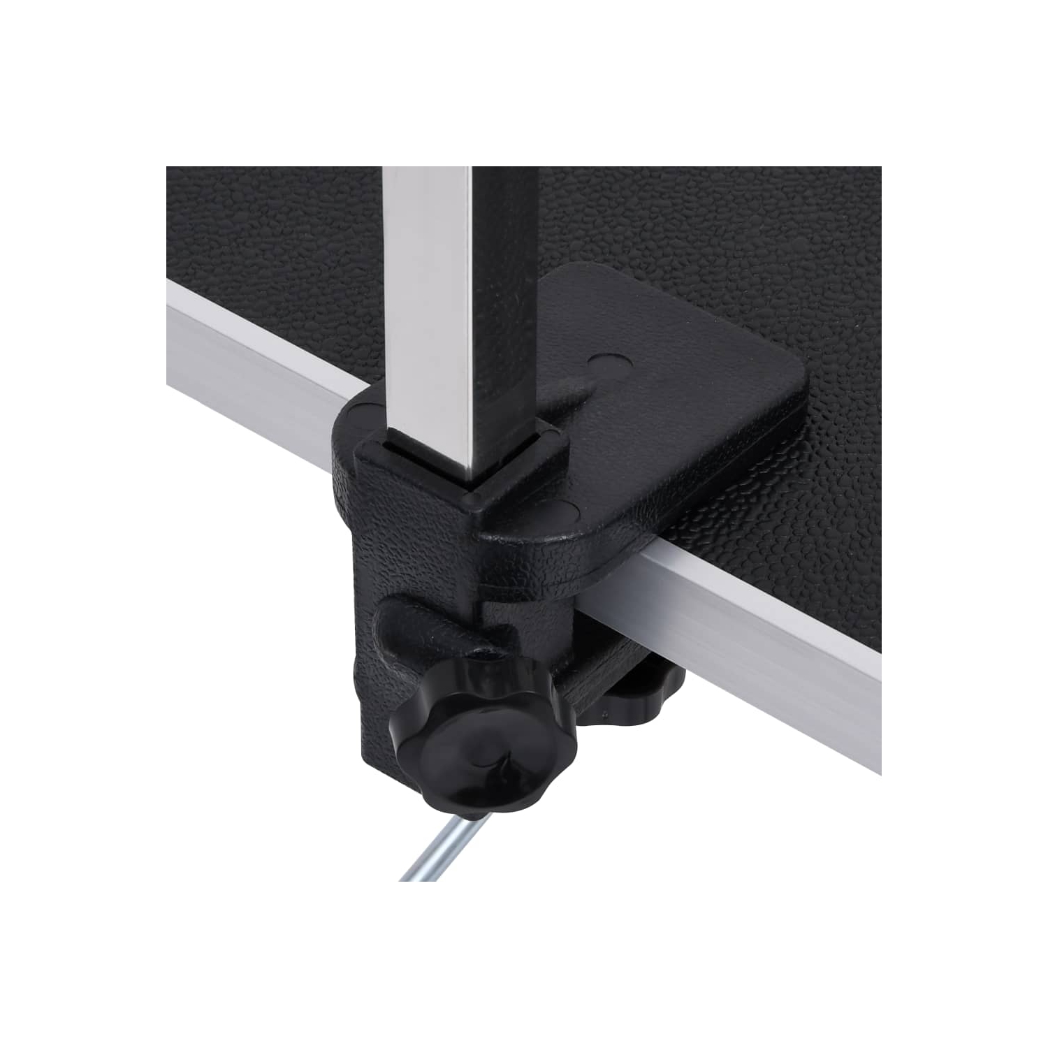 vidaXL Adjustable Dog Grooming Table with 2 Loops and Basket