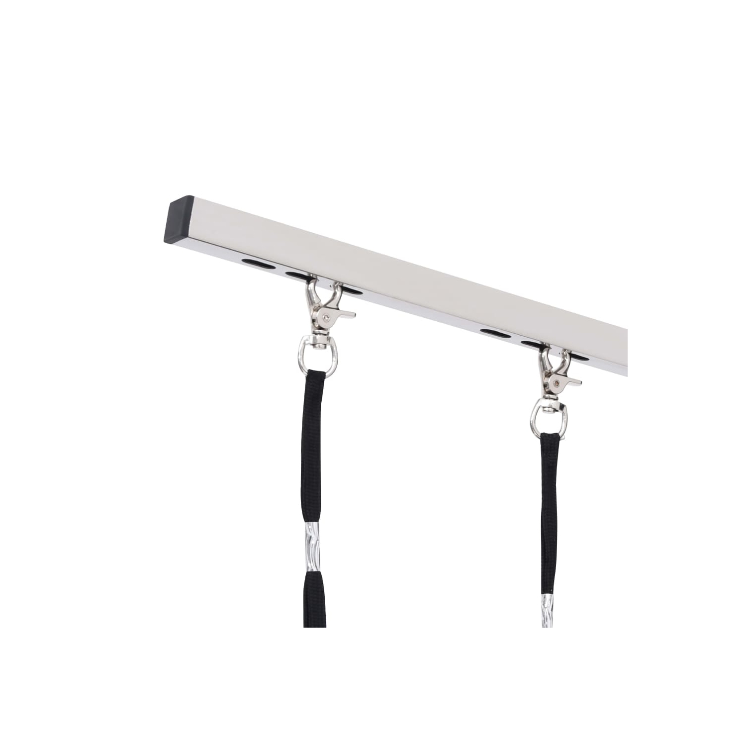 vidaXL Adjustable Dog Grooming Table with 2 Loops and Basket