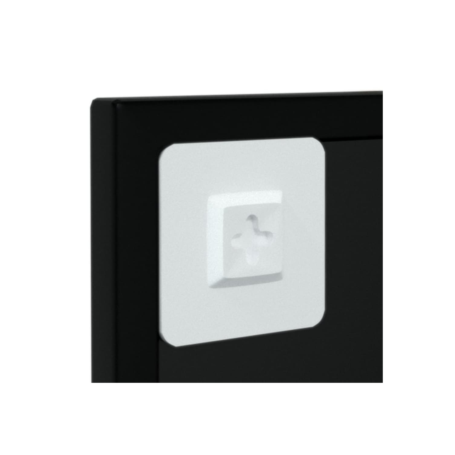 vidaXL Wall Mirror Black 100x40 cm Metal