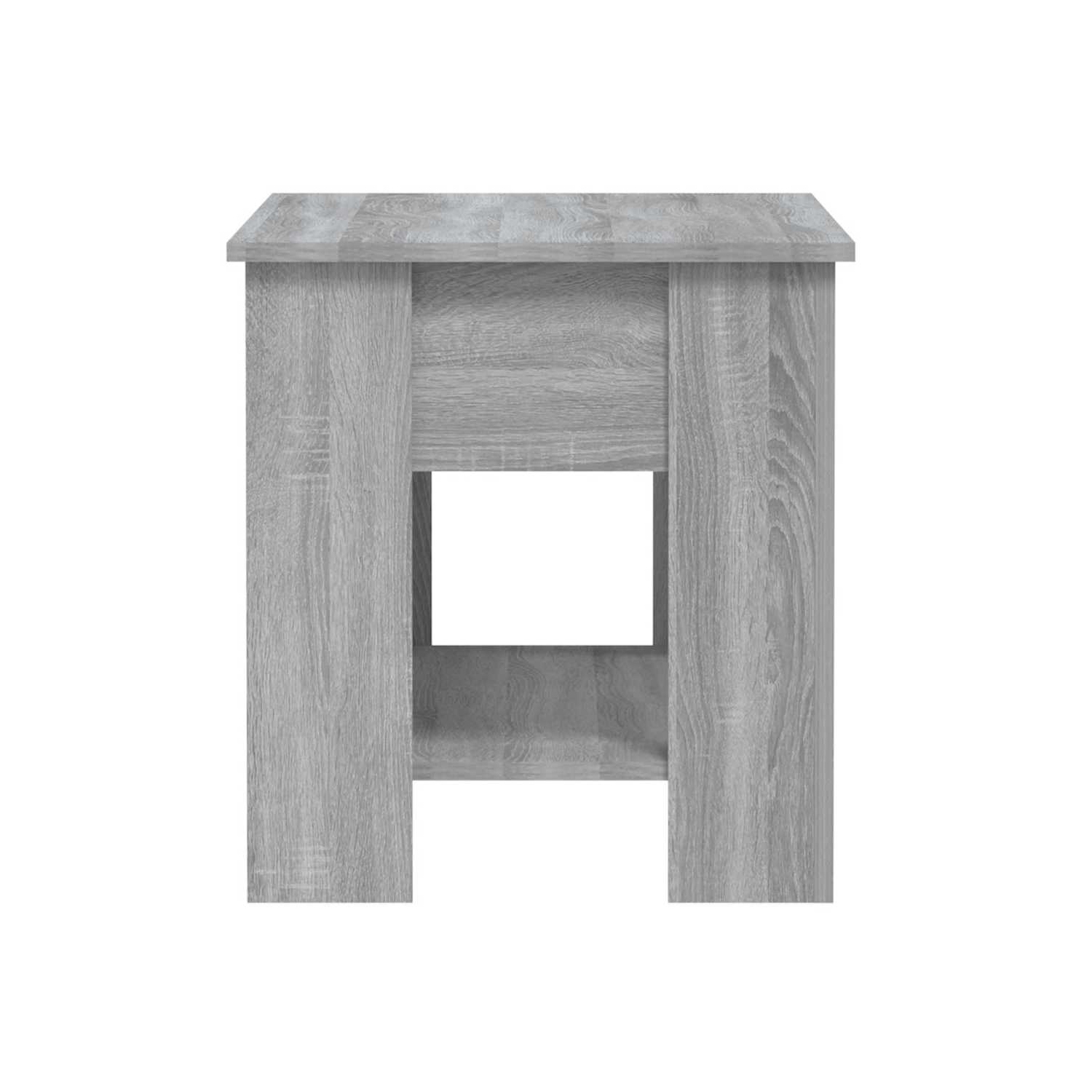 vidaXL Coffee Table Grey Sonoma 101x49x52 cm Engineered Wood