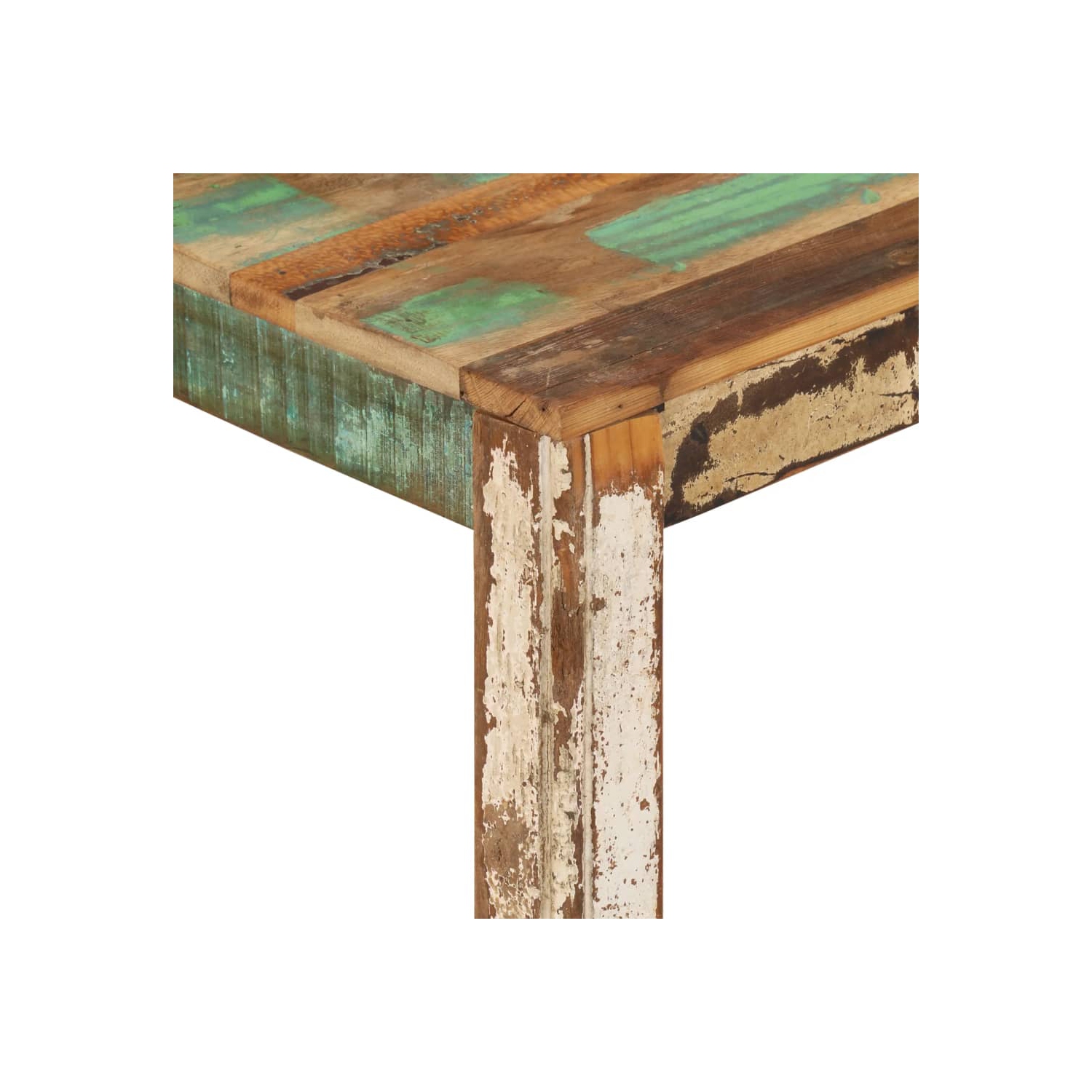 vidaXL Coffee Table 80x80x40 cm Solid Reclaimed Wood
