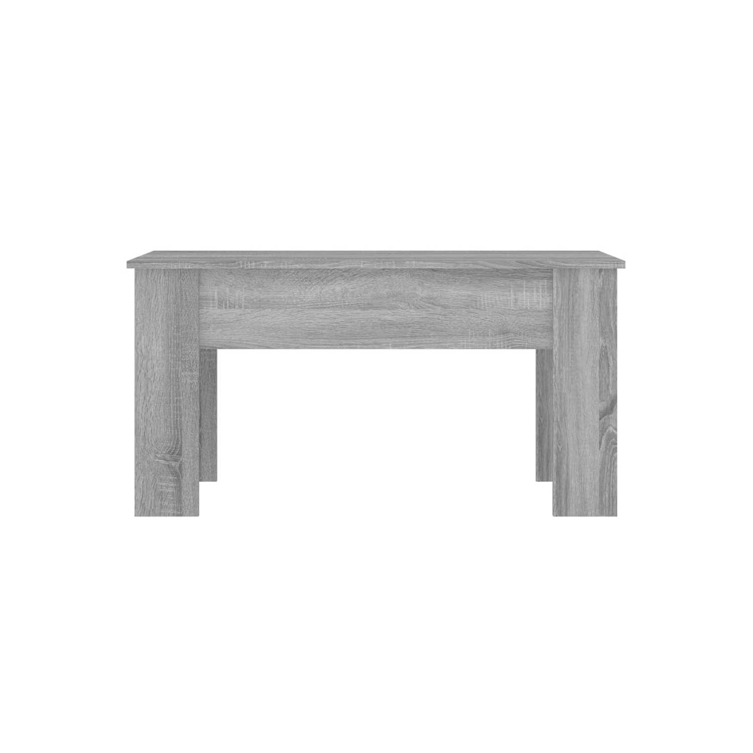 vidaXL Coffee Table Grey Sonoma 101x49x52 cm Engineered Wood