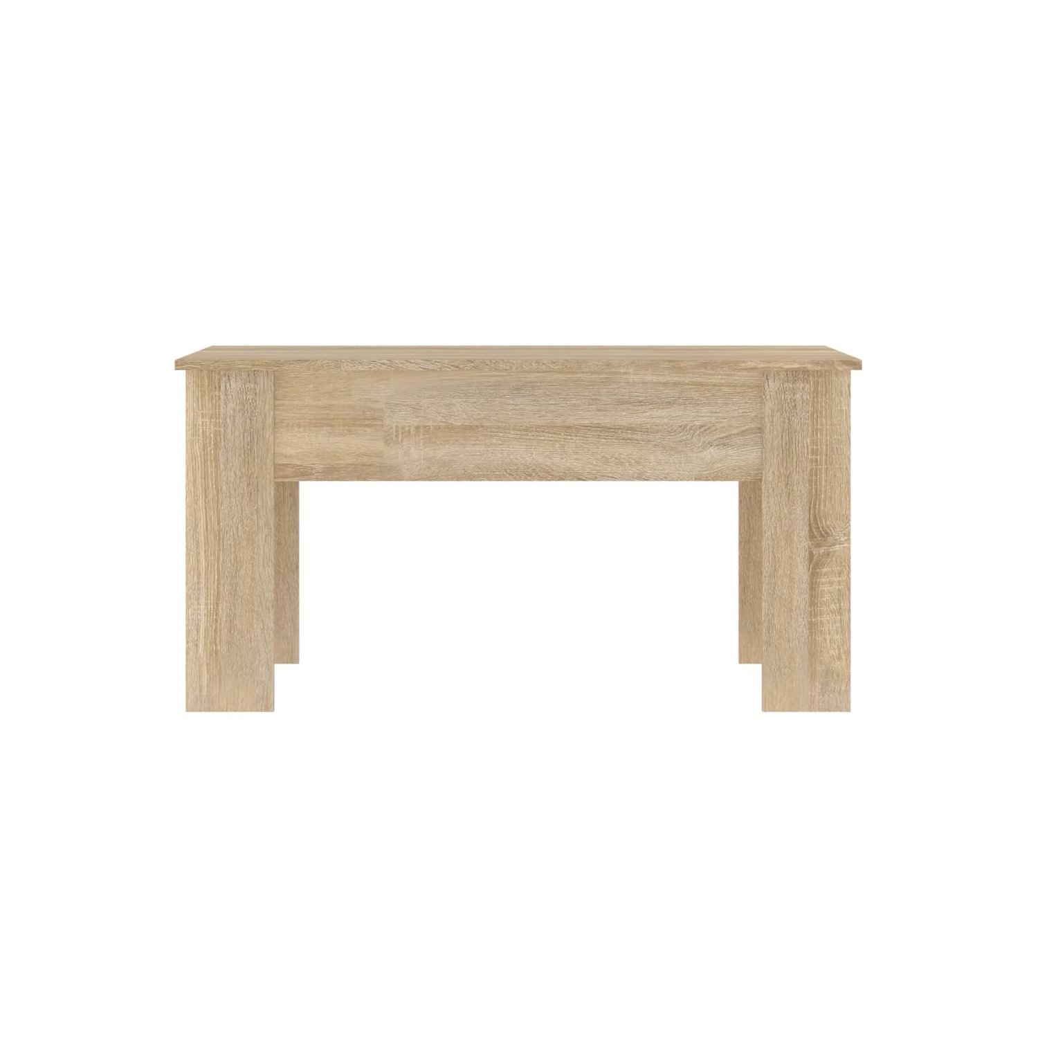 vidaXL Coffee Table Sonoma Oak 101x49x52 cm Engineered Wood