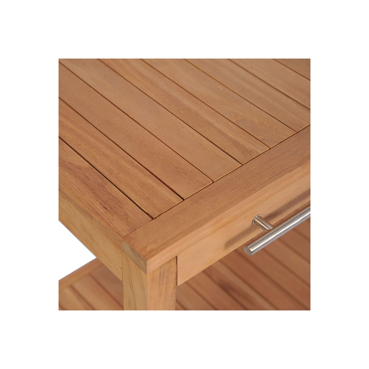 vidaXL Bathroom Vanity Cabinet Solid Teak 74x45x75 cm