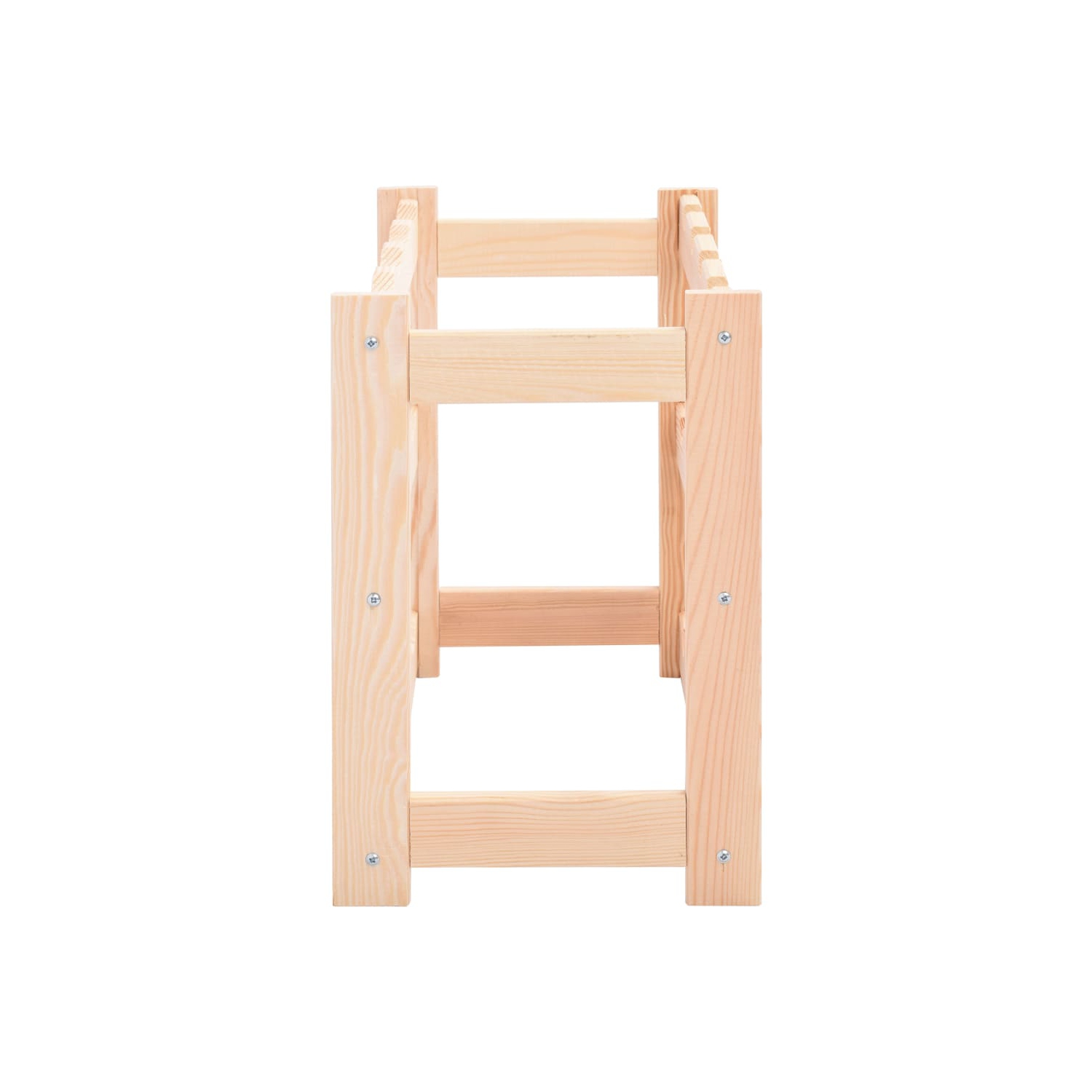 vidaXL Wine Rack for 12 Bottles Pinewood