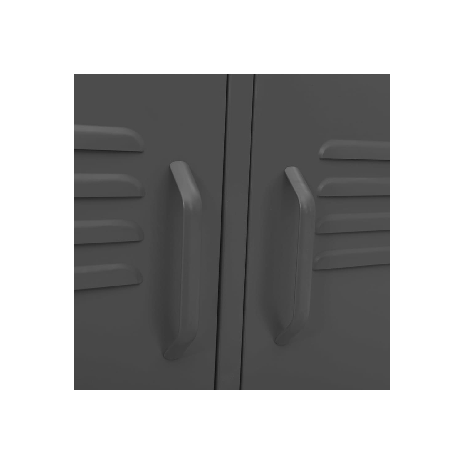 Meuble pour téléviseur de vidaXL, acier 50 cm, anthracite, 105x35 x