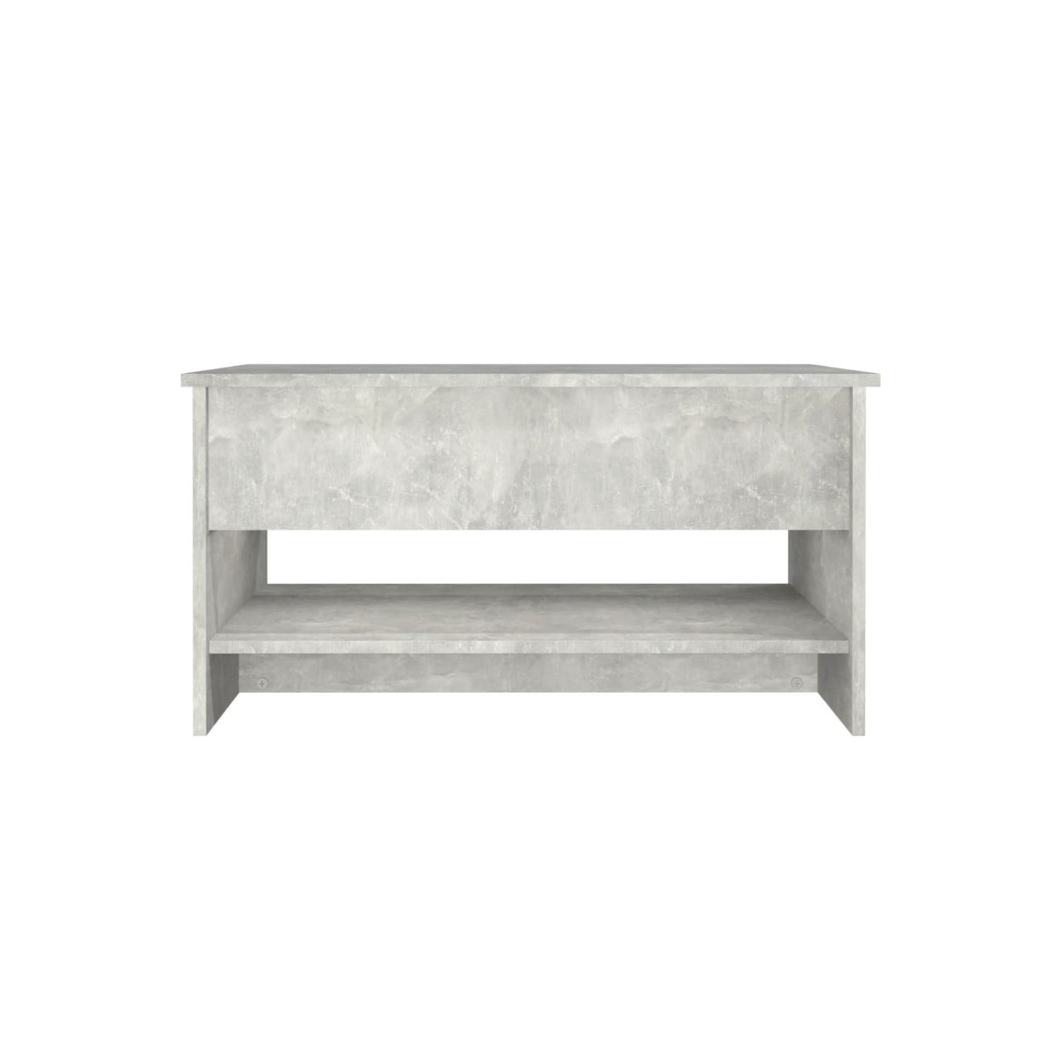 vidaXL Coffee Table Concrete Grey 80x50x40 cm Engineered Wood