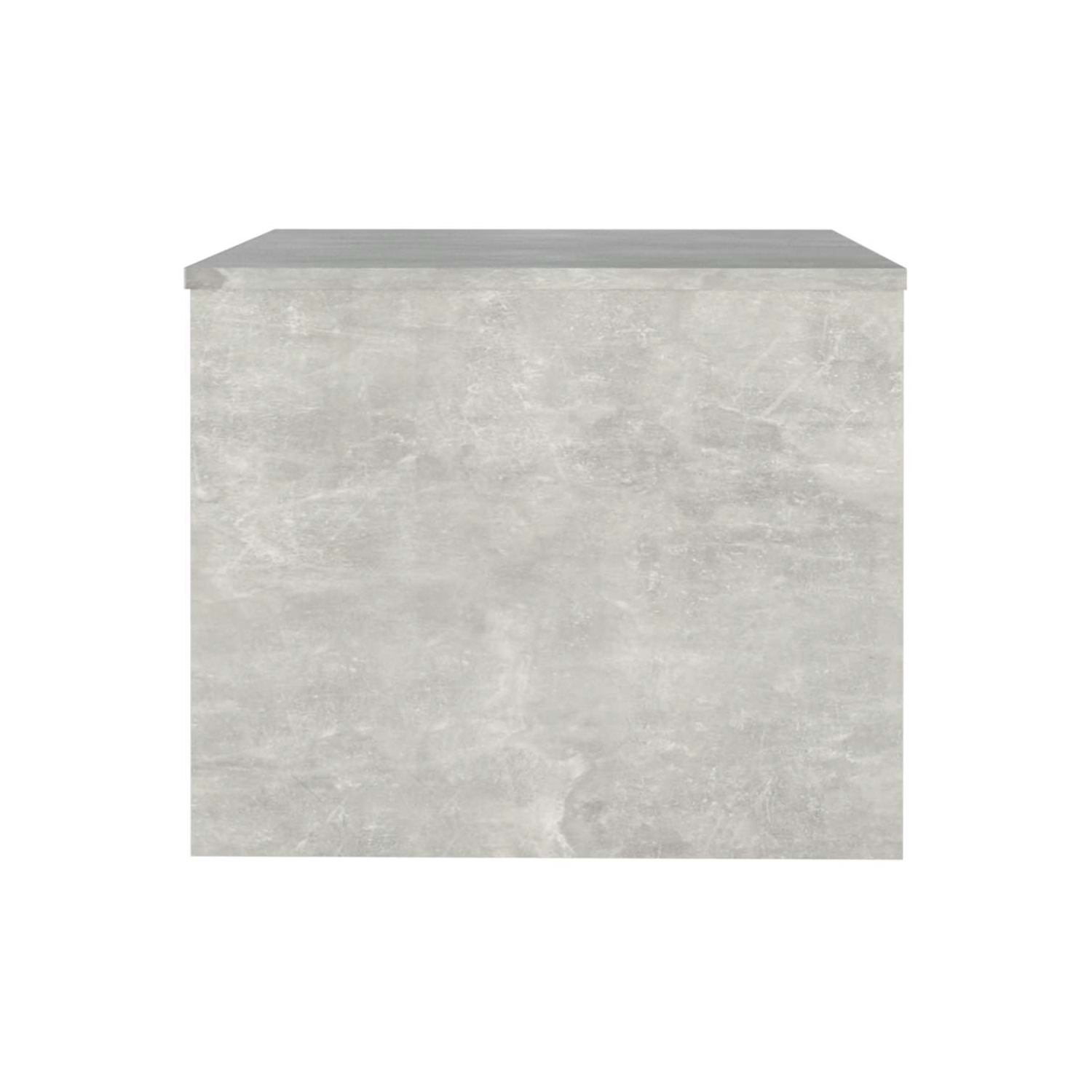 vidaXL Coffee Table Concrete Grey 80x50x40 cm Engineered Wood