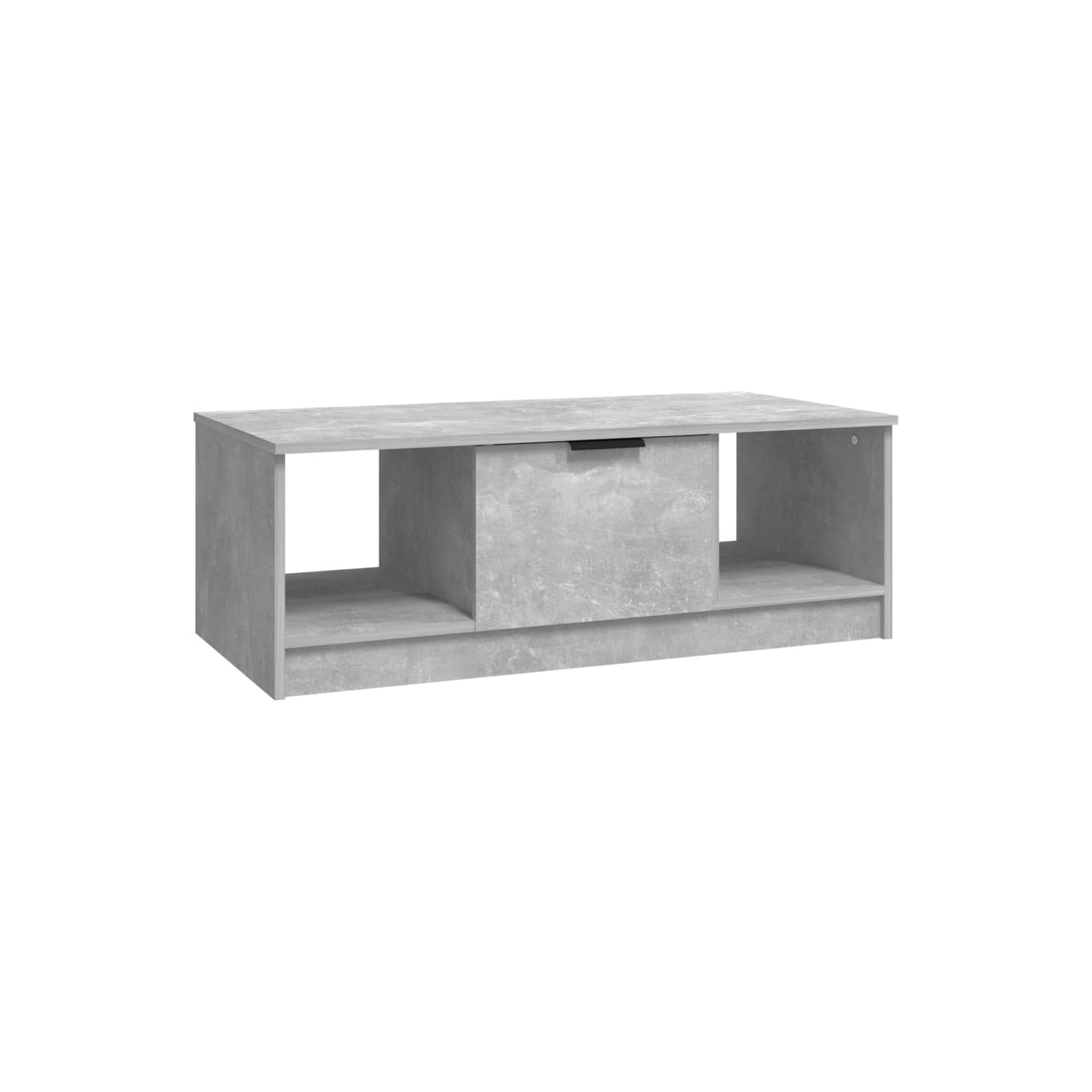 vidaXL Coffee Table Concrete Grey 102x50x36 cm Engineered Wood
