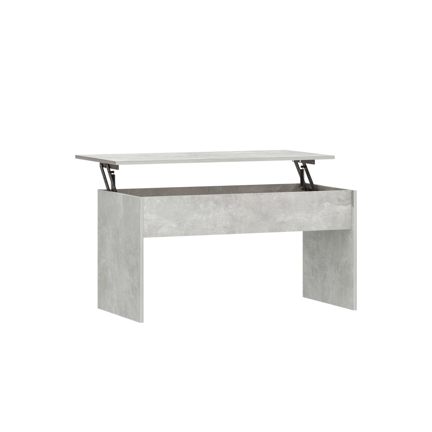 Table basse en béton gris 102x50,5x52,5&nbsp;cm de vidaXL