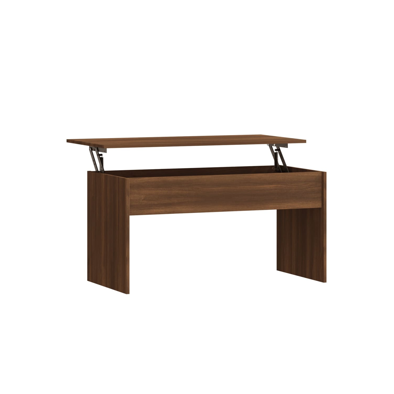 Table basse en chêne brun VisdaXL, 22 x 50 x 5 x 30 po, bois d'ingénierie 52,5&nbsp;cm