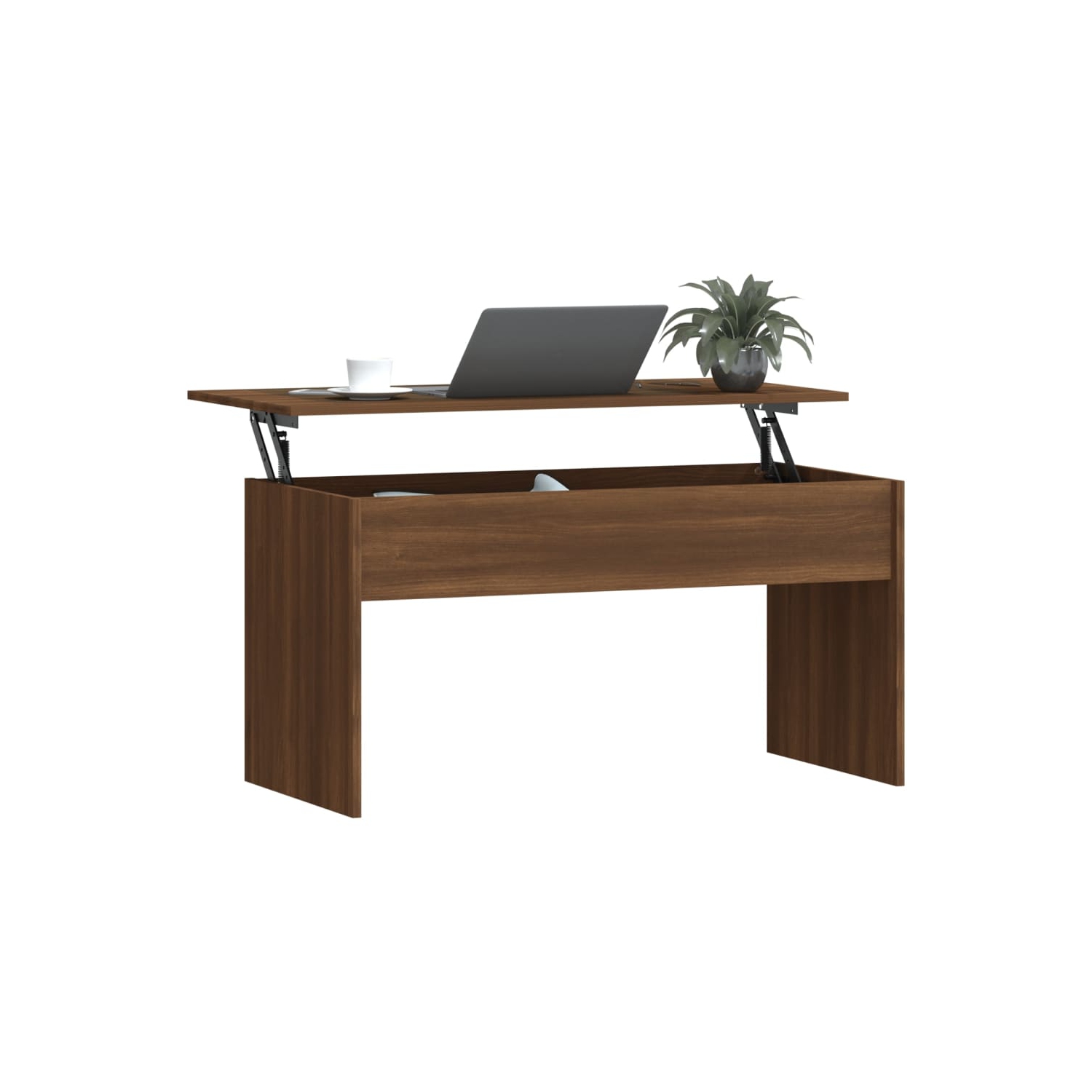 Table basse en chêne brun VisdaXL, 22 x 50 x 5 x 30 po, bois d'ingénierie 52,5 cm